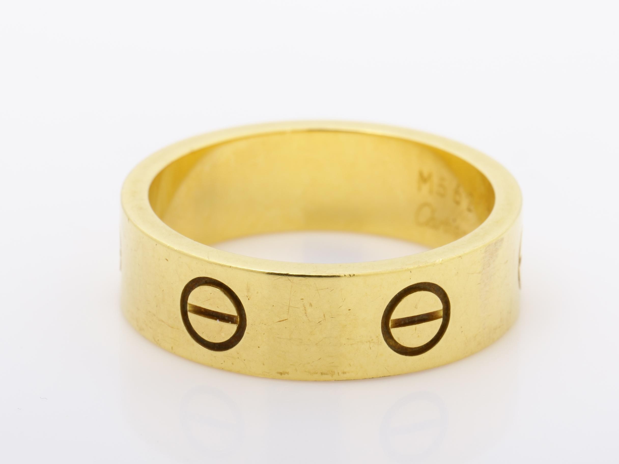 Ring, Love Ring, 750YG, 8.6g — view 3