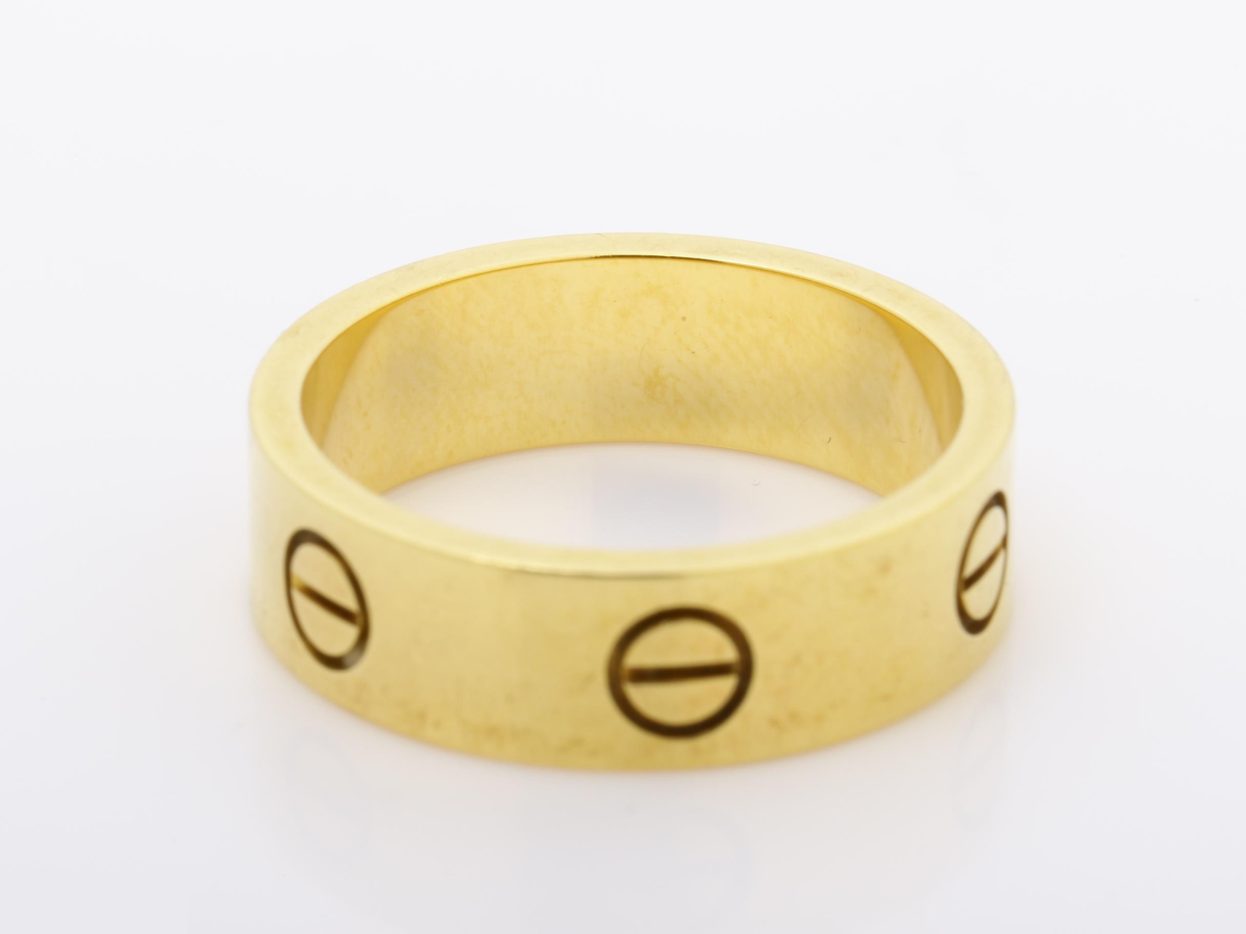 Ring, Love Ring, 750YG, 8.6g — view 4