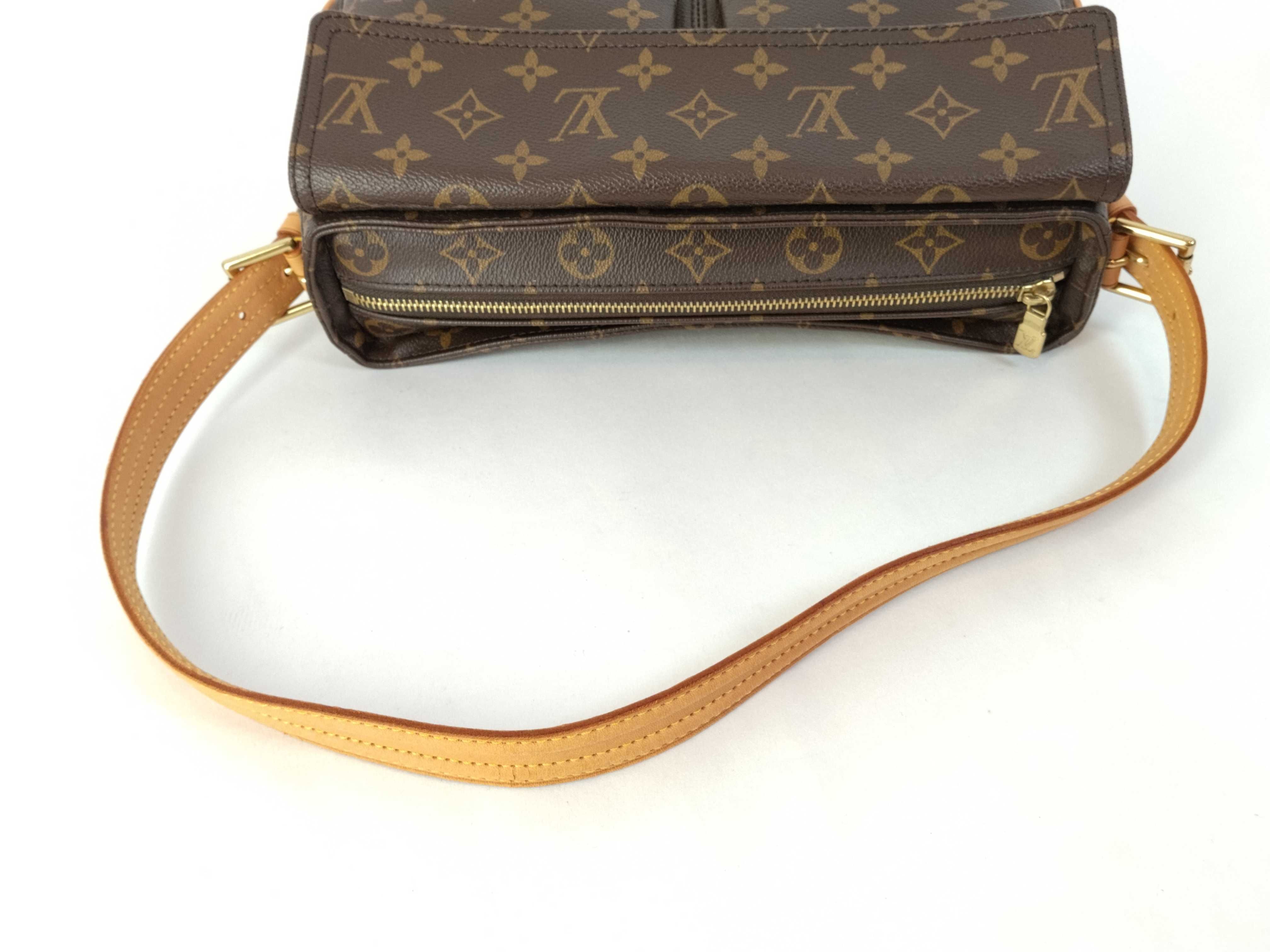 Monogram Louis Vuitton Vivacite MM Monogram One Shoulder Bag — view 3
