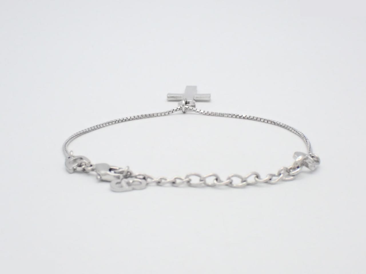 Other lines: Precious metal bracelets and bangles (metal), total length approximately 24 cm. — view 2