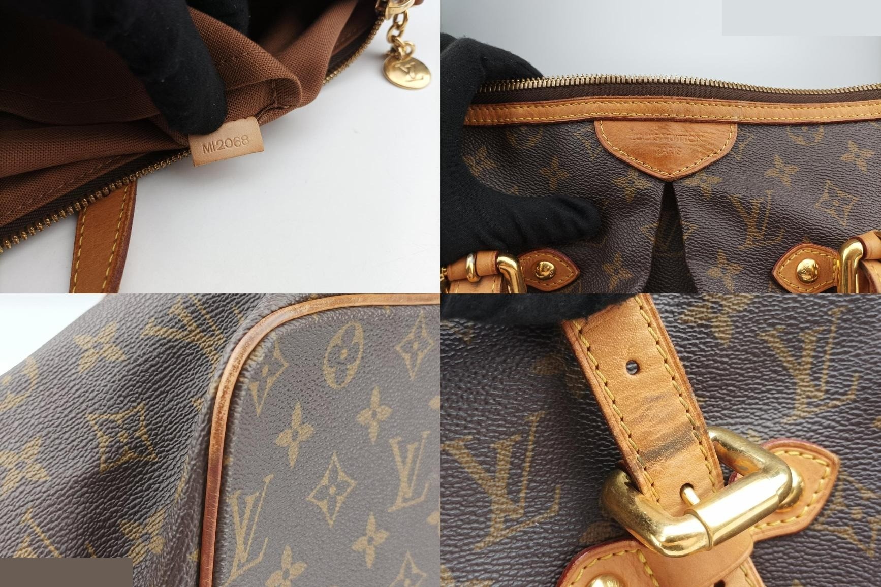 Palermo GM Monogram Canvas Monogram/Brown — view 8