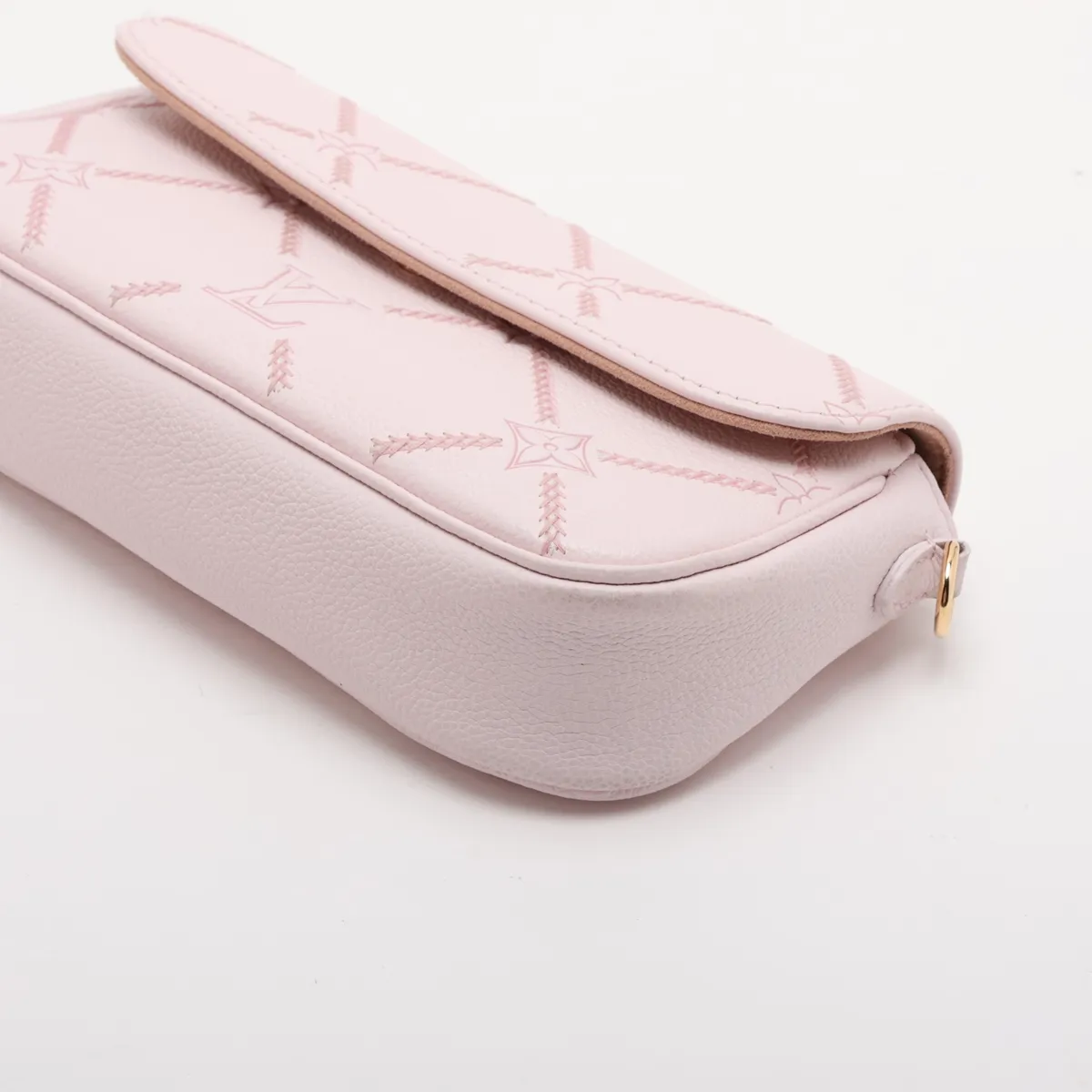 Monogram Empreinte Wallet on Chain Ivy M29502 Pink (RFID detected) — view 3