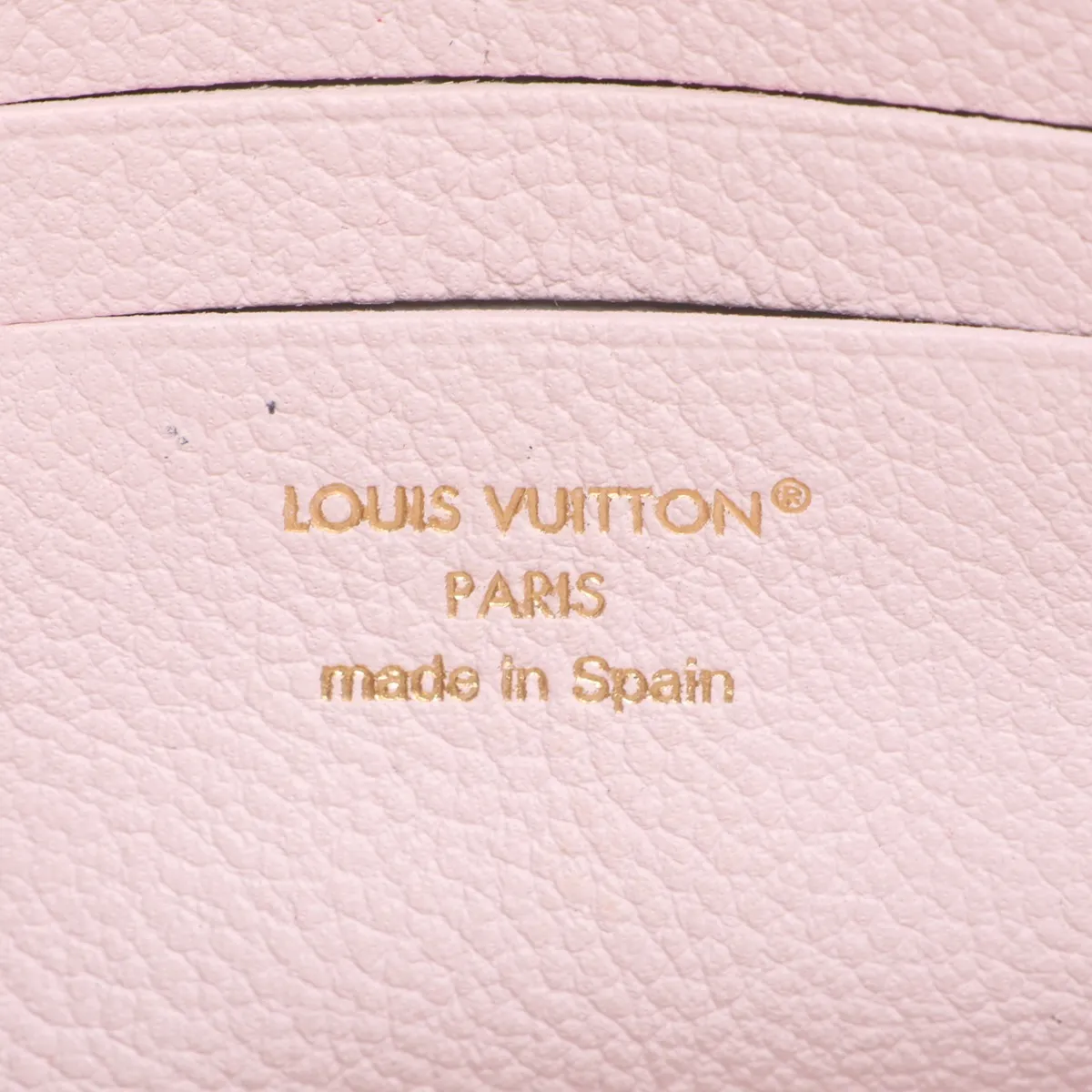 Monogram Empreinte Wallet on Chain Ivy M29502 Pink (RFID detected) — view 10
