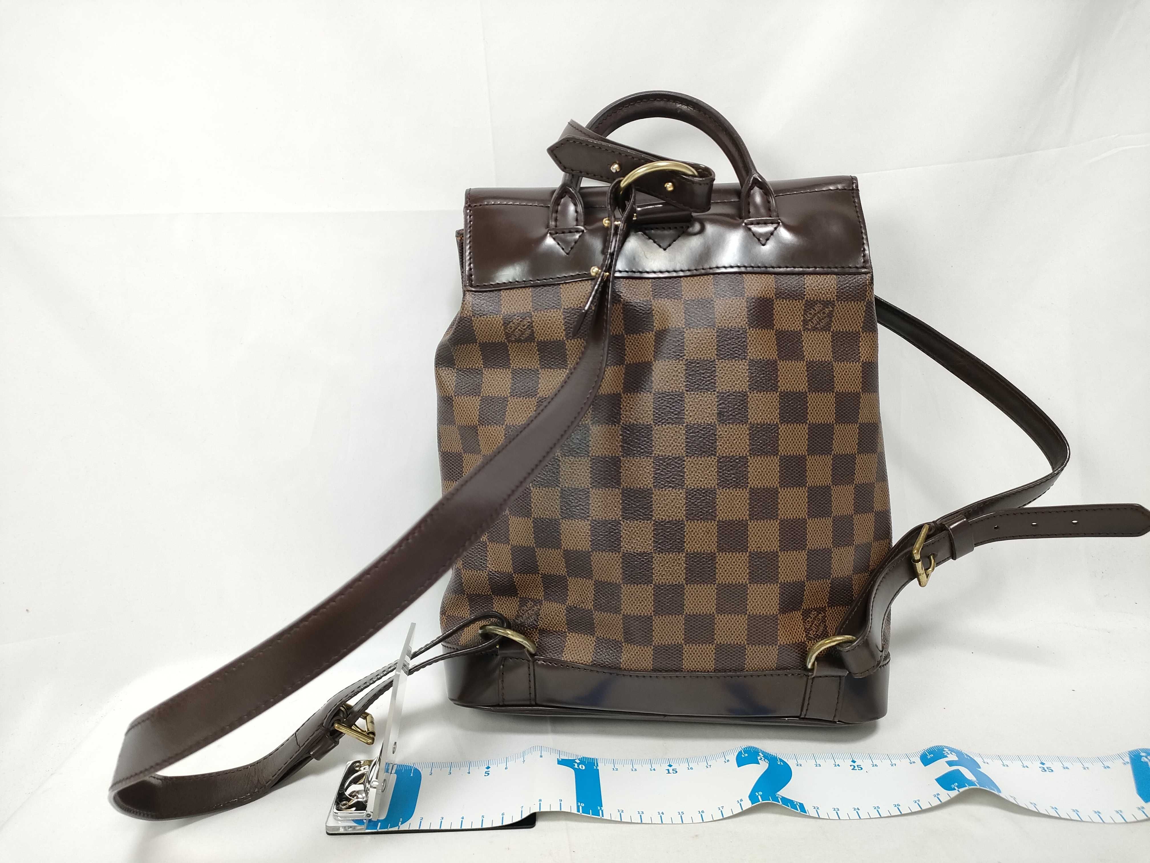 Damier Soho N51132 TH1014 Brown Backpack — view 2