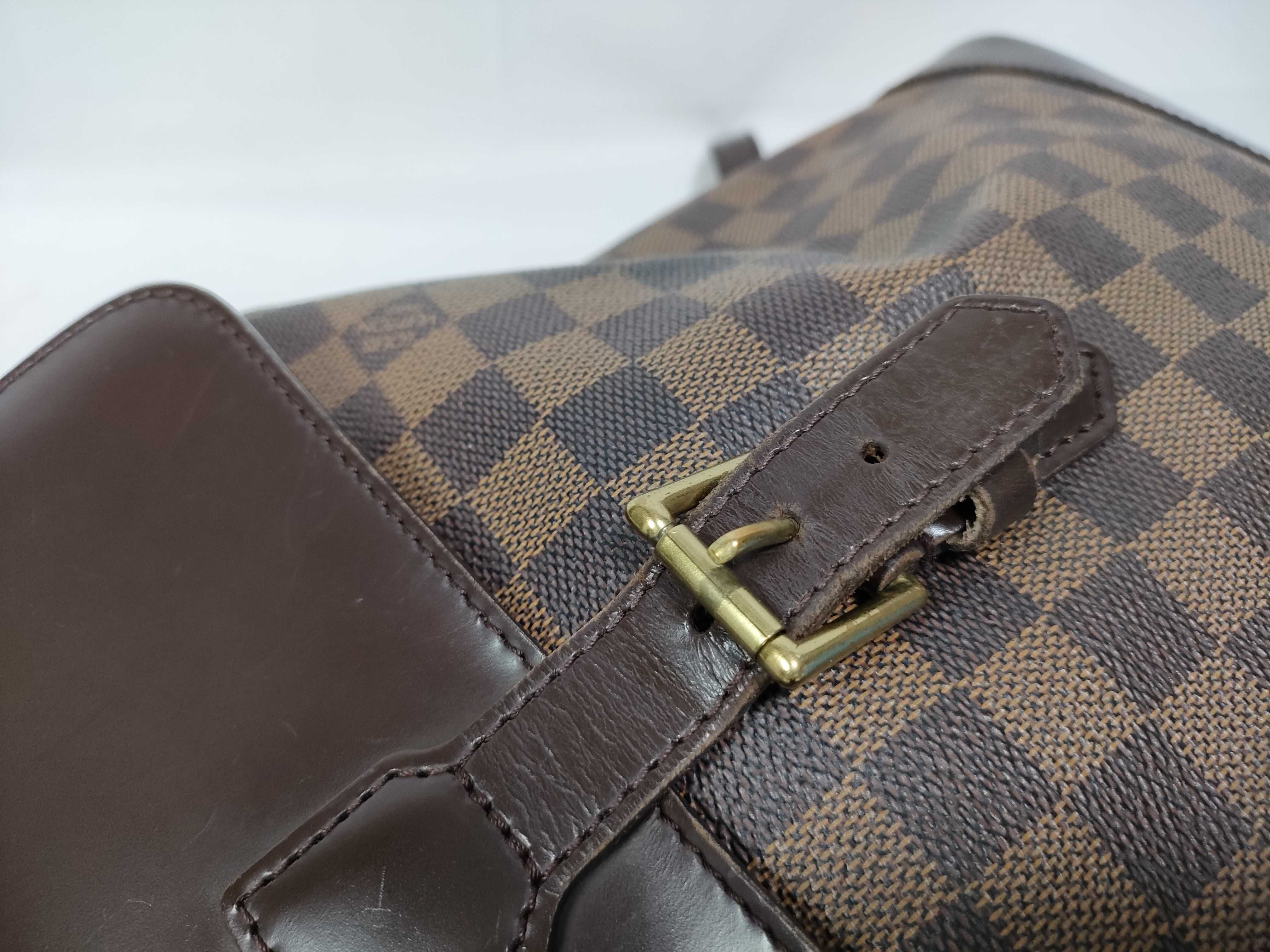 Damier Soho N51132 TH1014 Brown Backpack — view 12