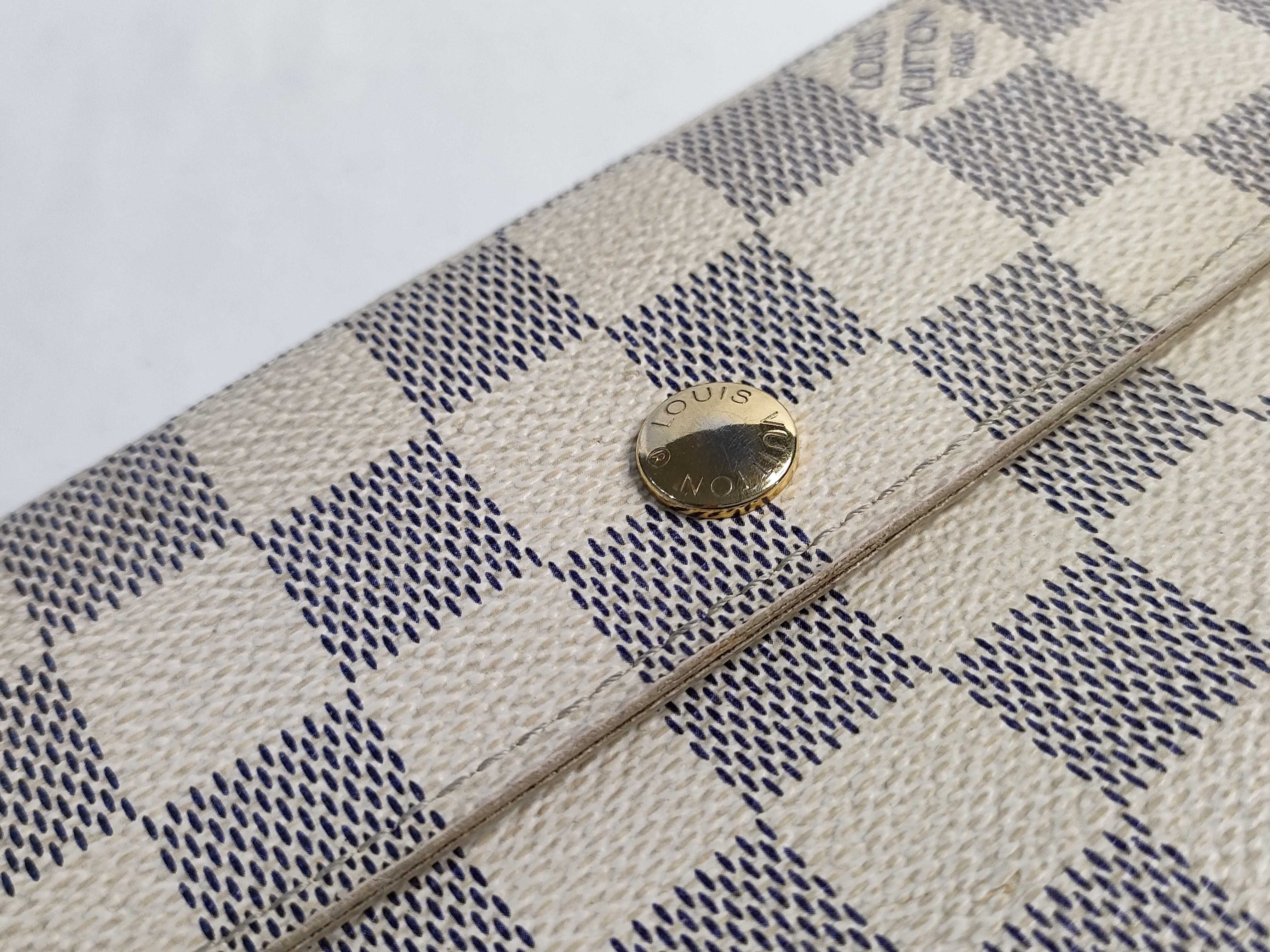 Damier Azur Louis Vuitton Damier Wallet — view 7