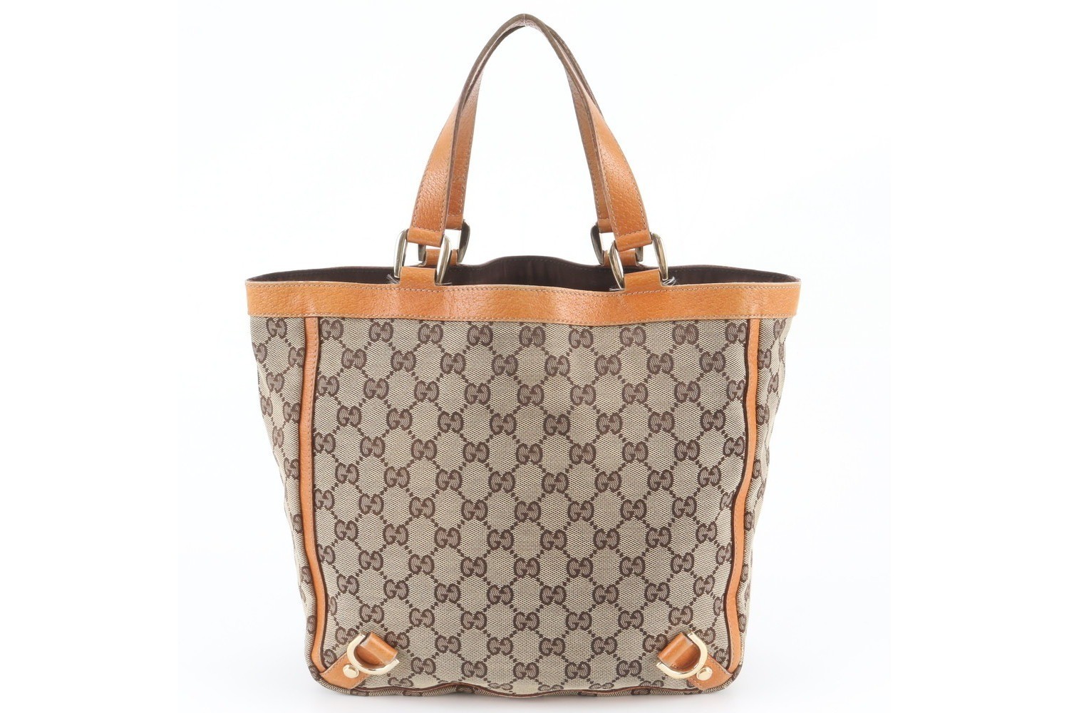 GG Canvas Abby 130739 Leather Handbag Tote — view 3