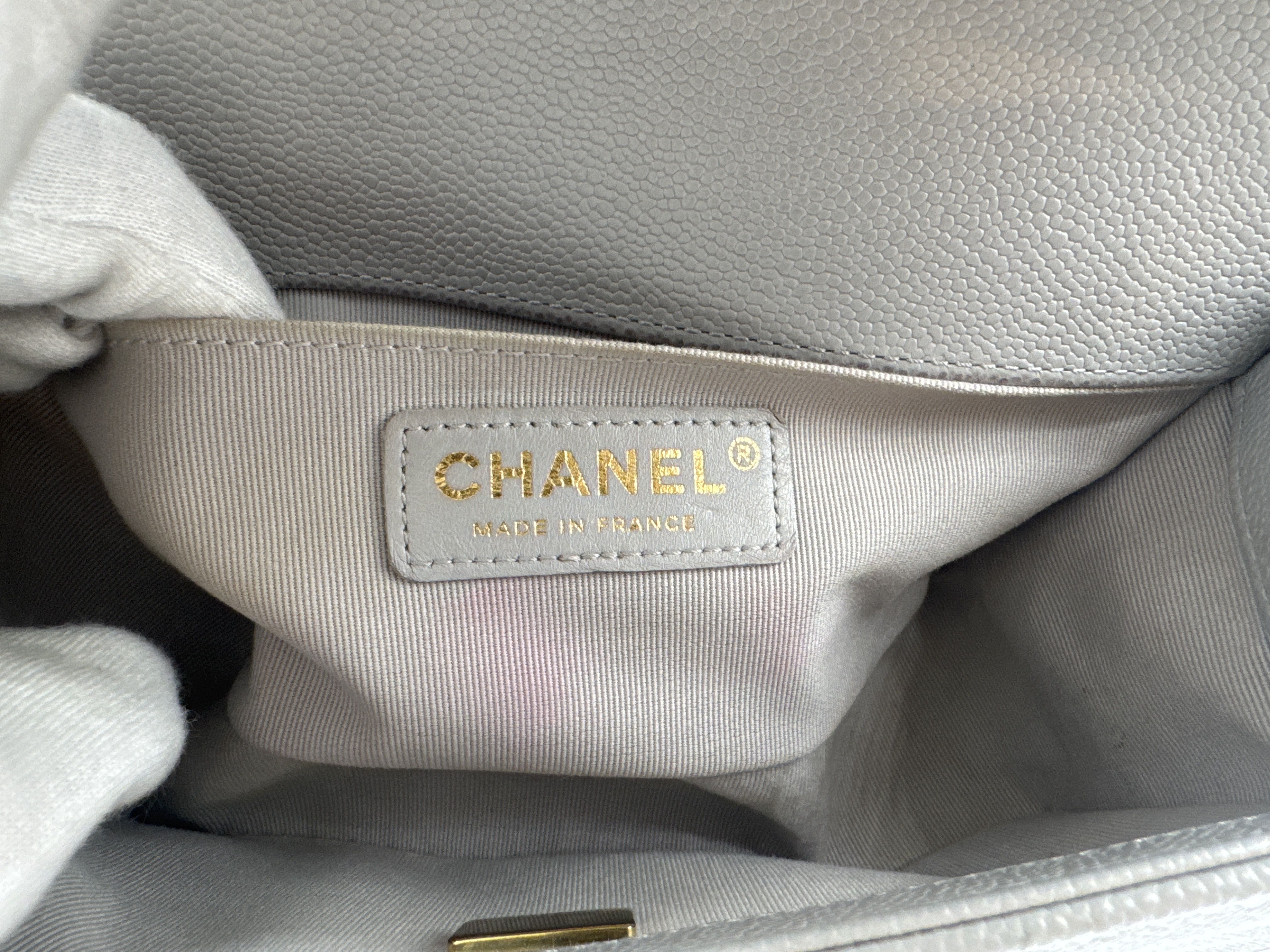 Caviar Skin Boy Shoulder Bag — view 11