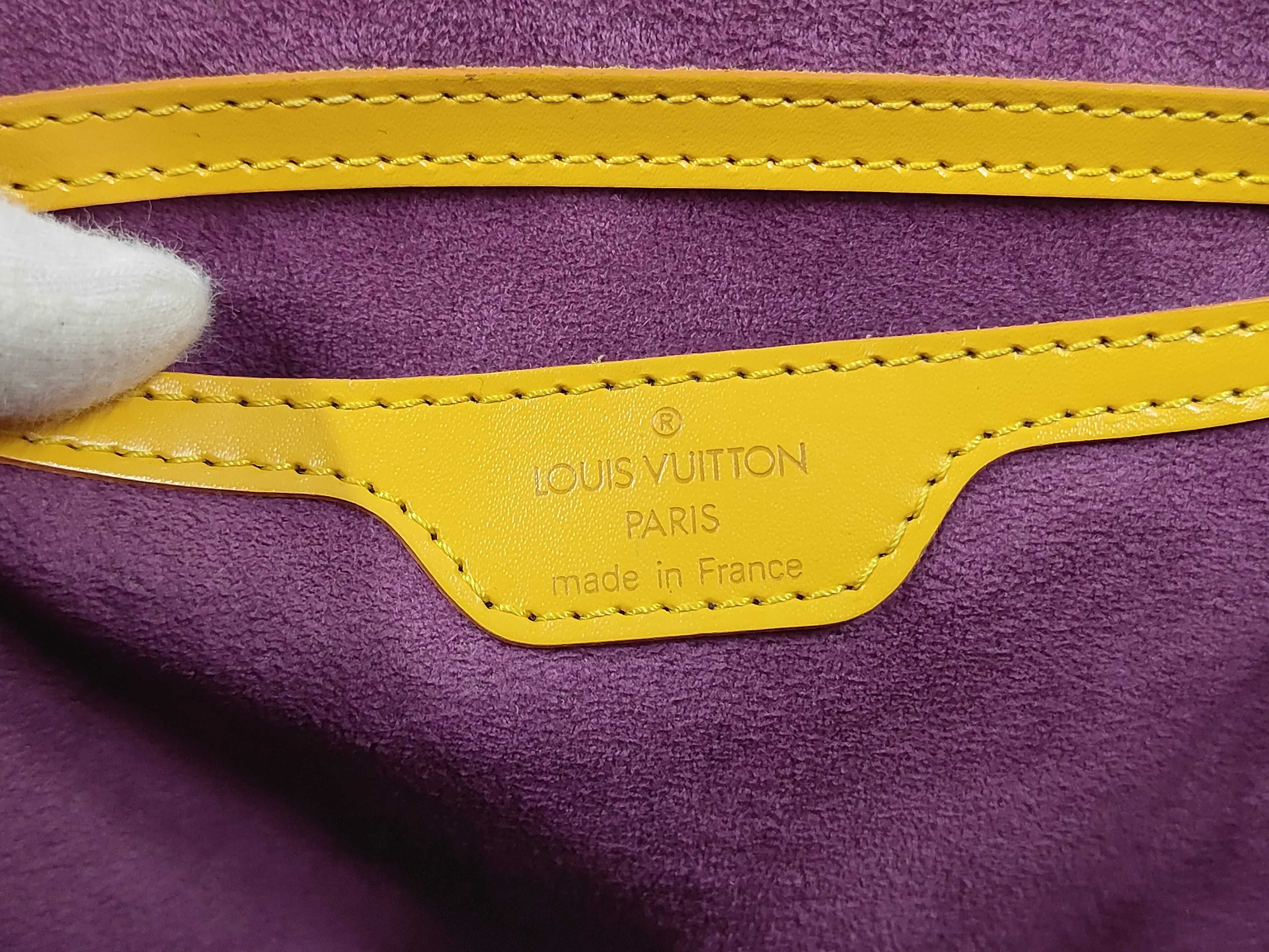 M52279 Epi Saint Jacques Tassili Yellow Handbag — view 8