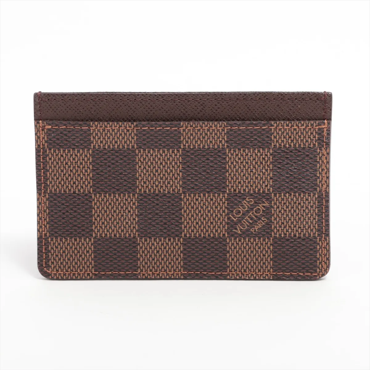Damier Porte Cartessample N61722 SP3141 Brown Card Case — view 2