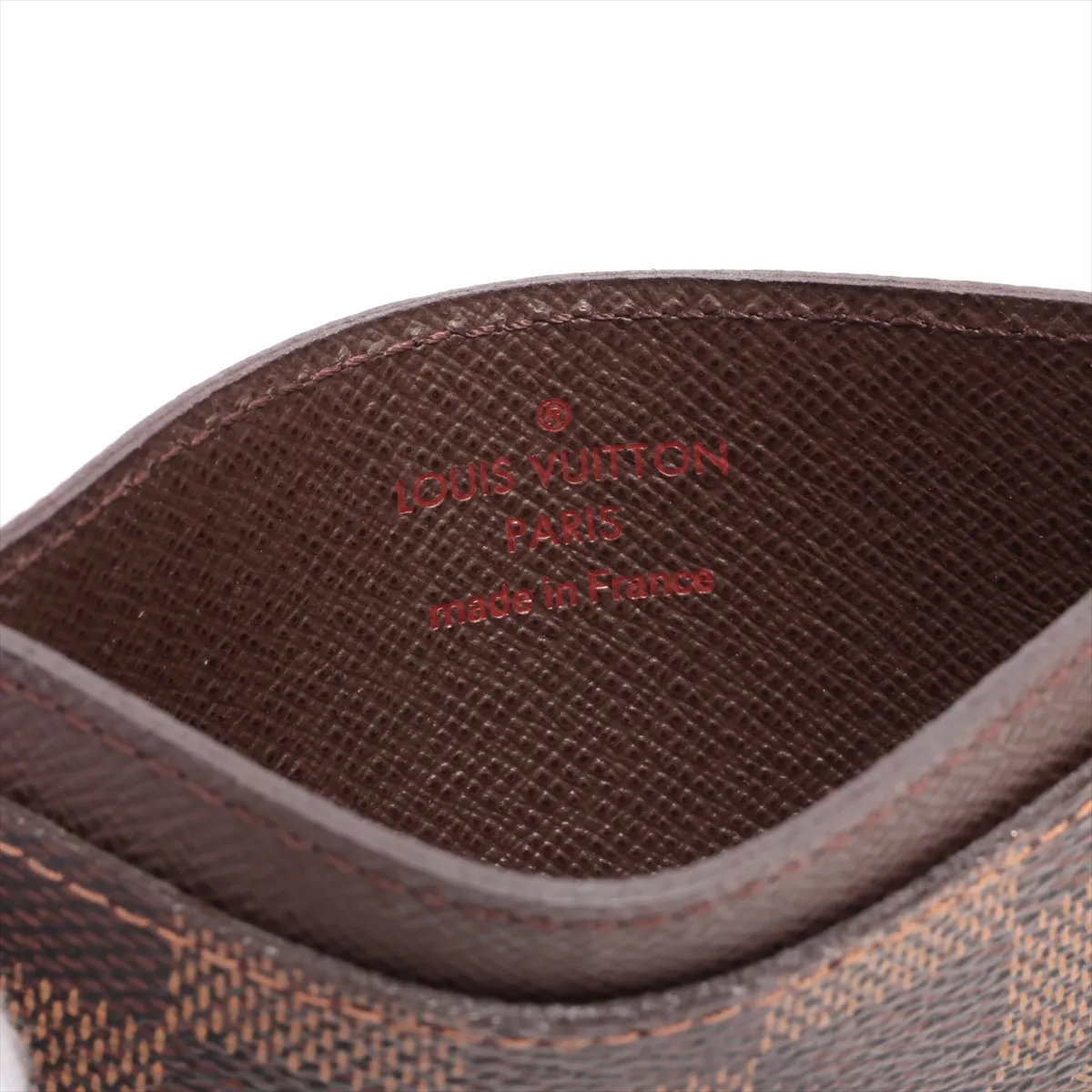 Damier Porte Cartessample N61722 SP3141 Brown Card Case — view 4