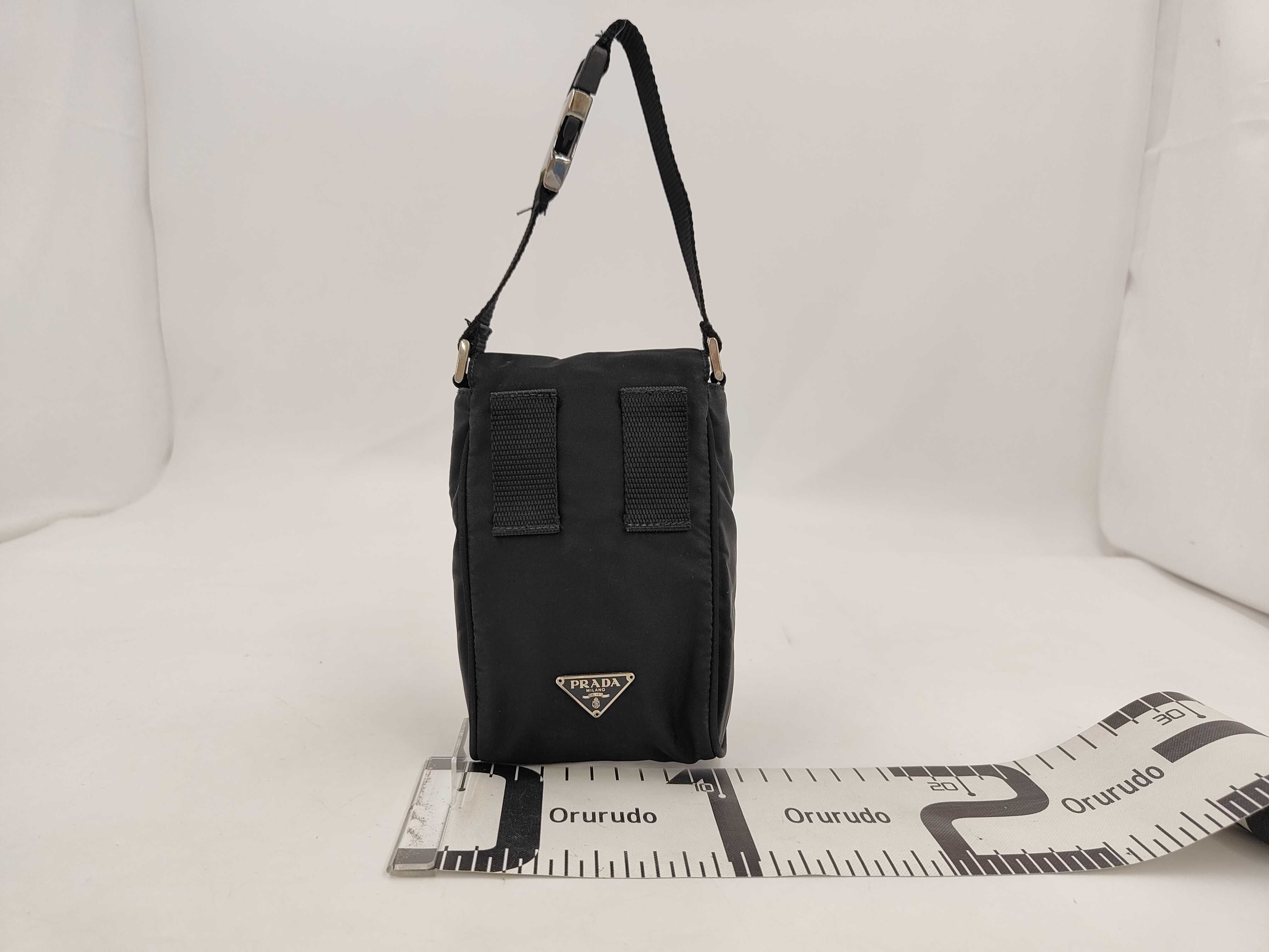 Hand Pouch Nylon Black Pouch — view 2