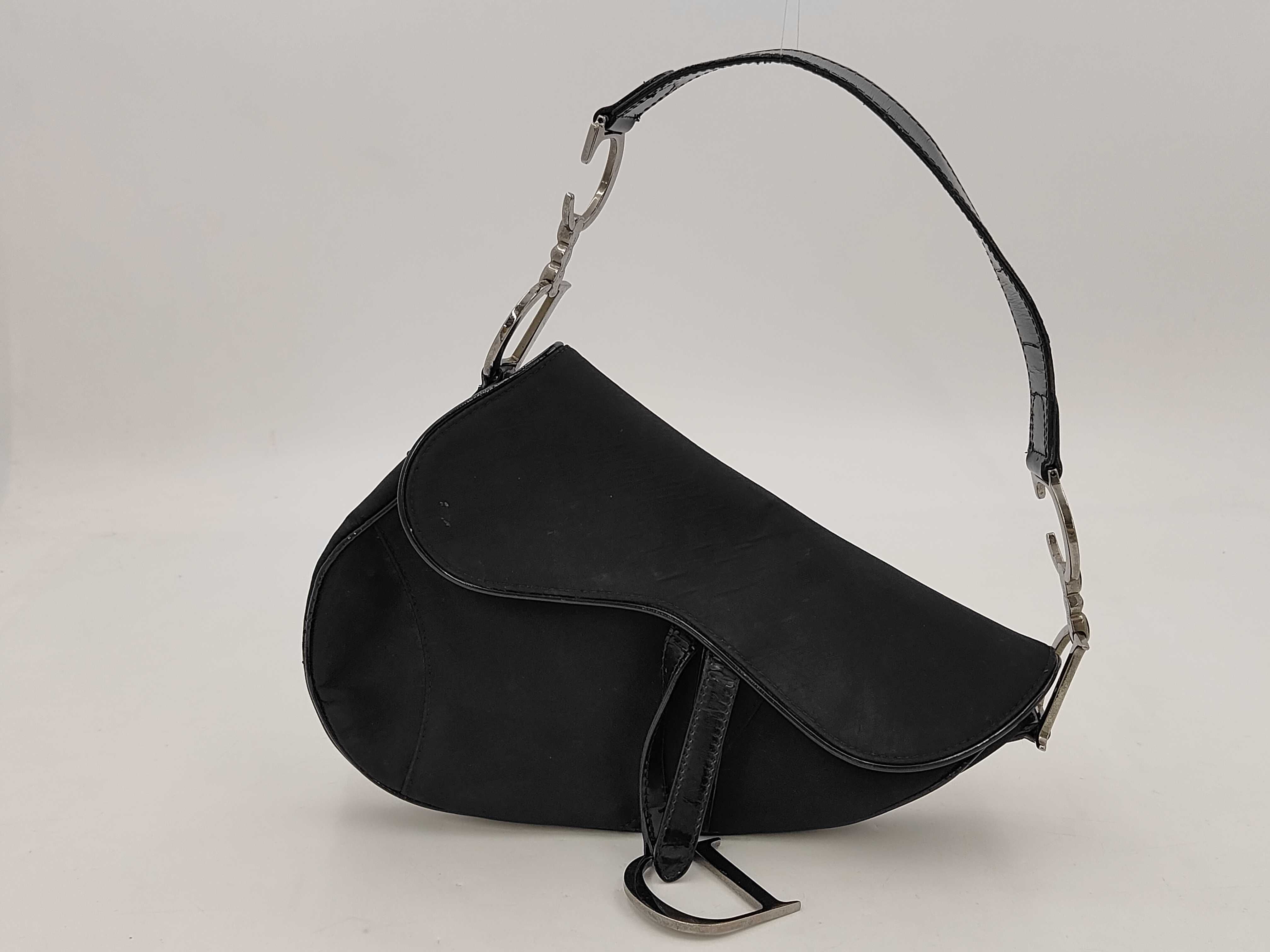 Nylon Saddle Bag Handbag