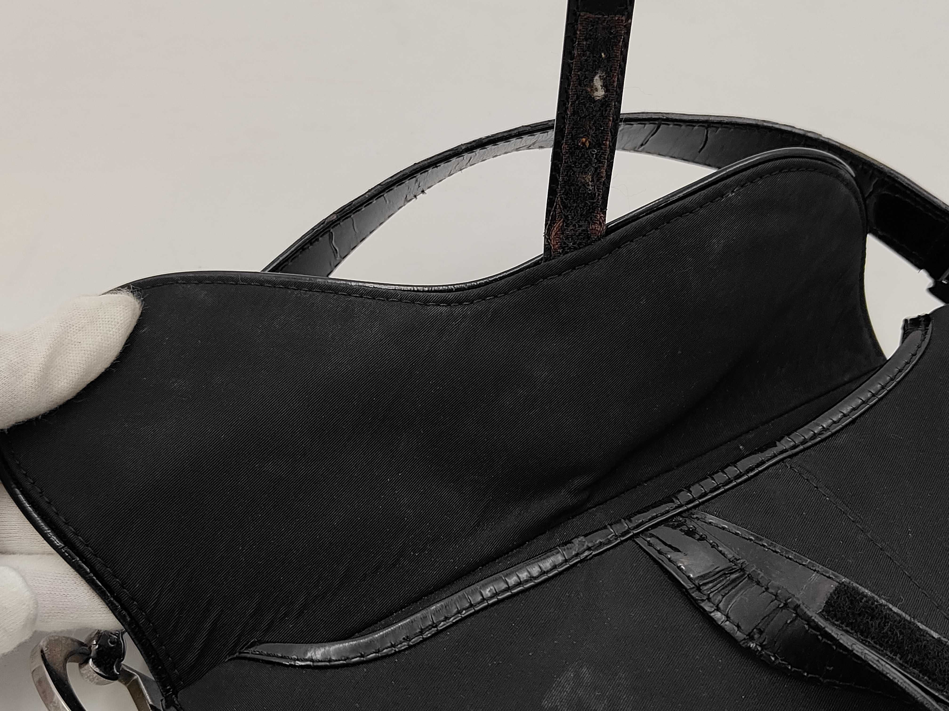 Nylon Saddle Bag Handbag — view 10