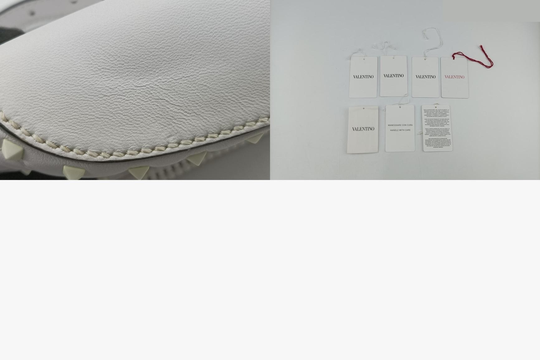 Rockstud Leather White — view 11