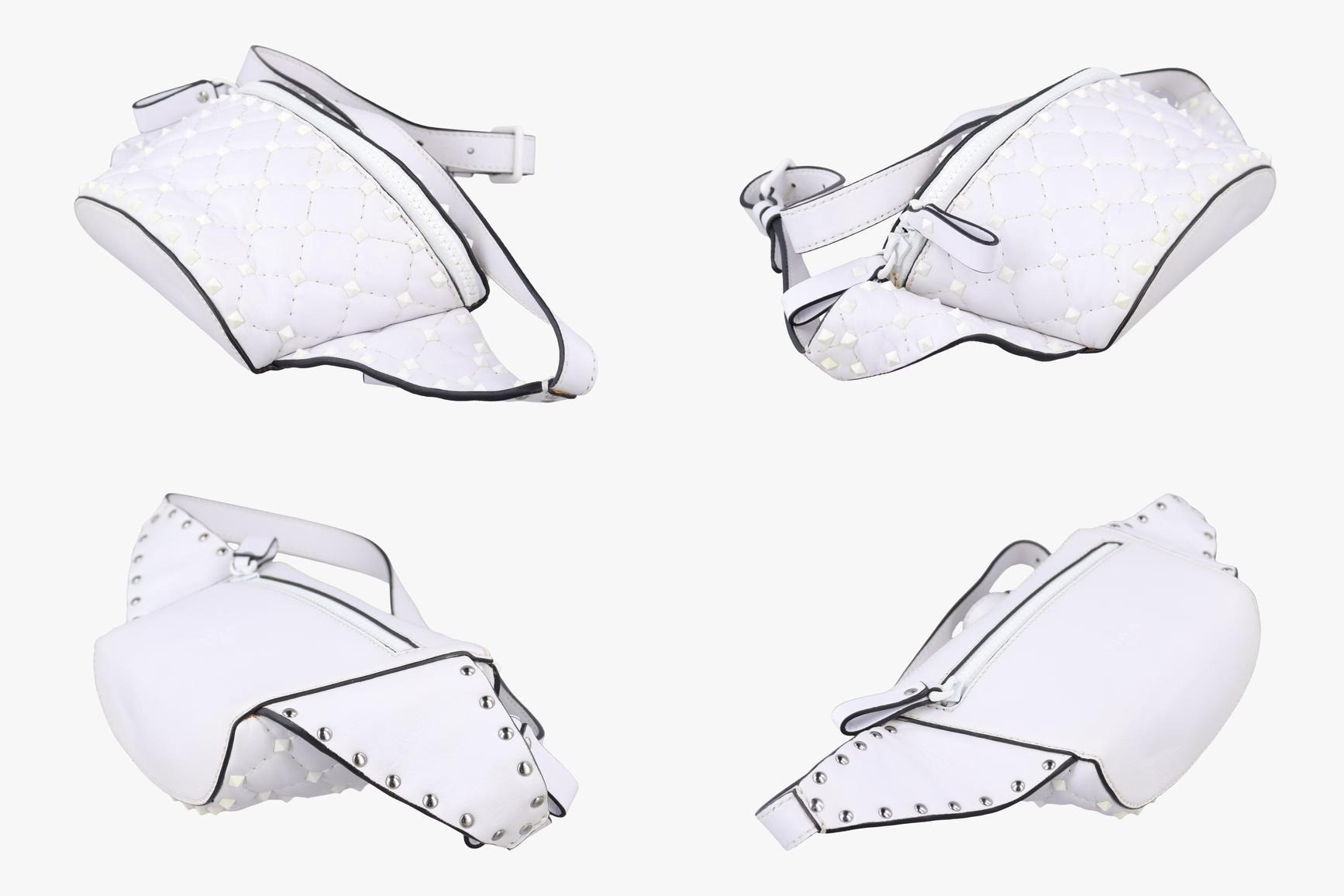 Rockstud Leather White — view 4