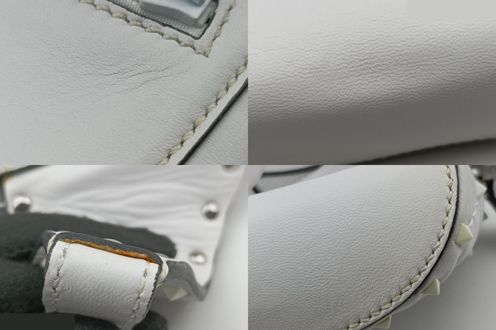 Rockstud Leather White — view 10