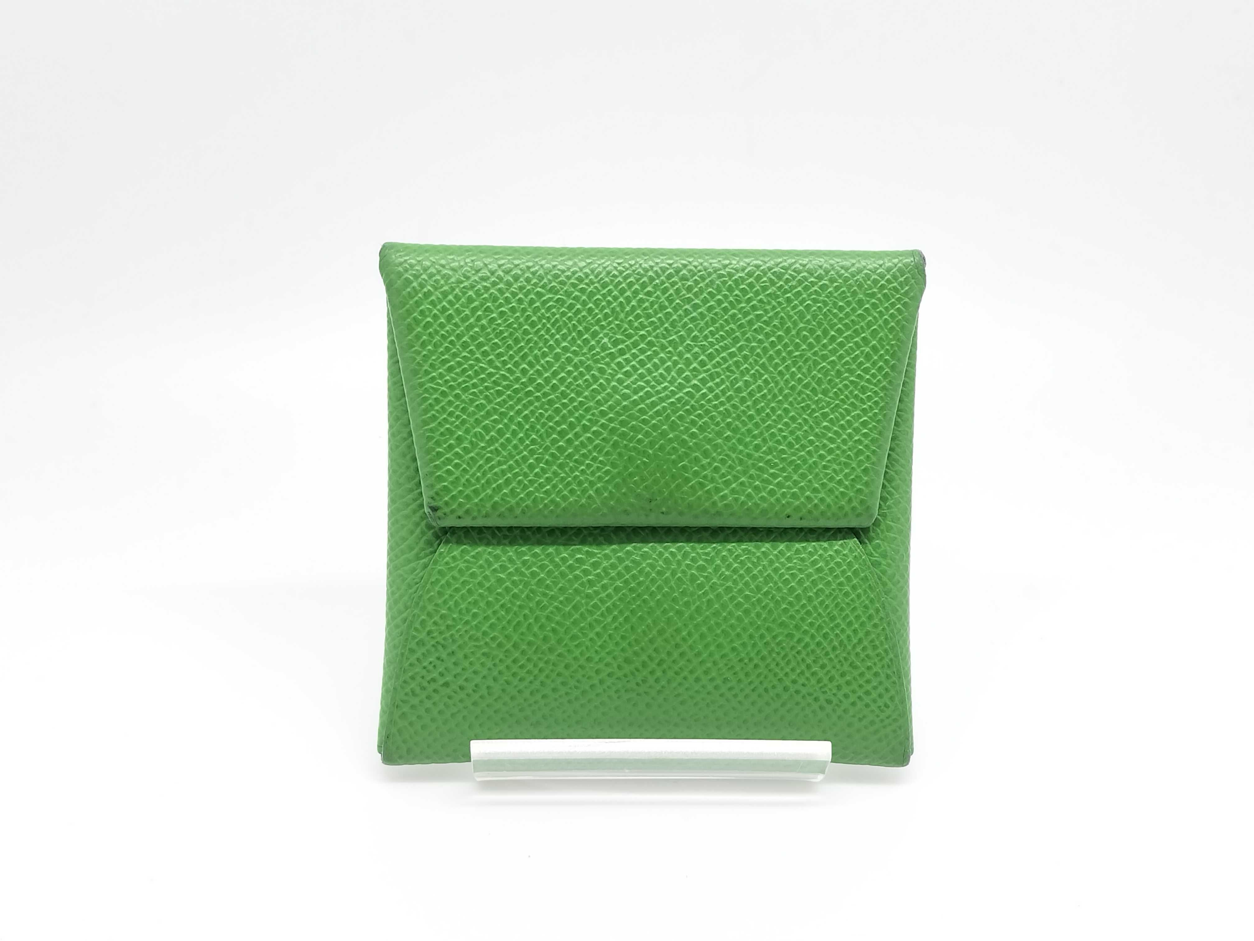 Bastia Wallet, Green, Stamp B, Coin Case