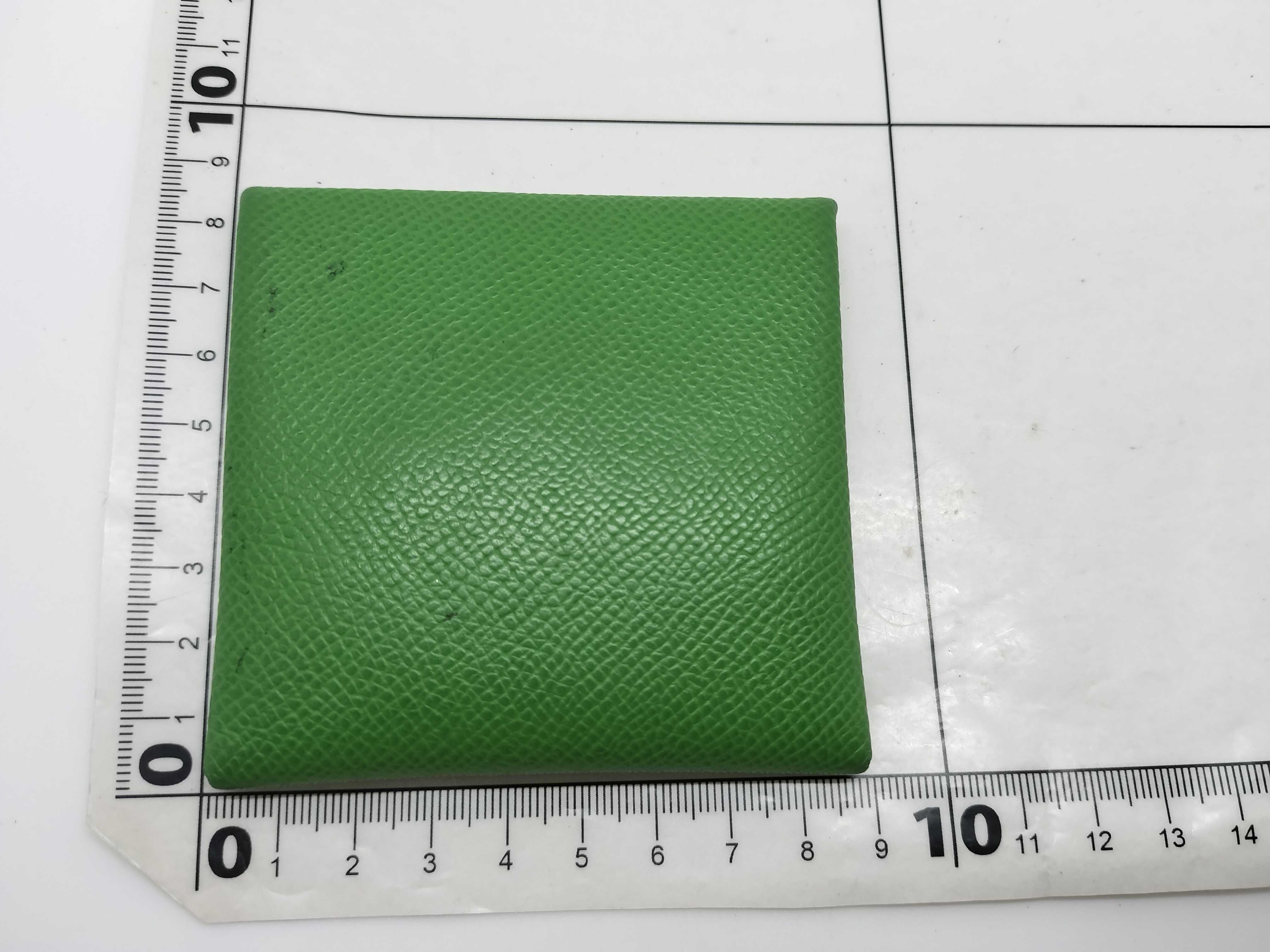 Bastia Wallet, Green, Stamp B, Coin Case — view 2