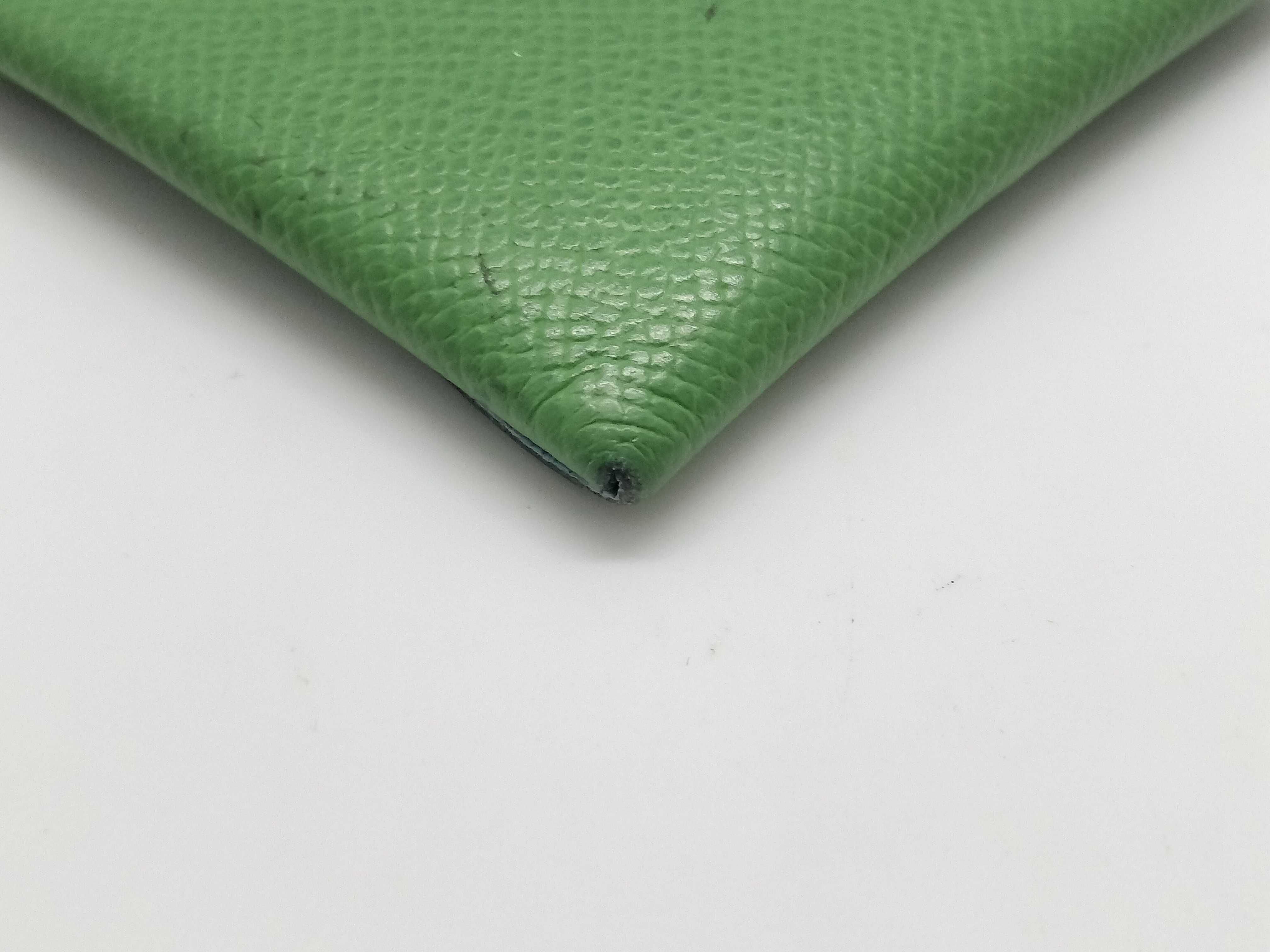 Bastia Wallet, Green, Stamp B, Coin Case — view 3