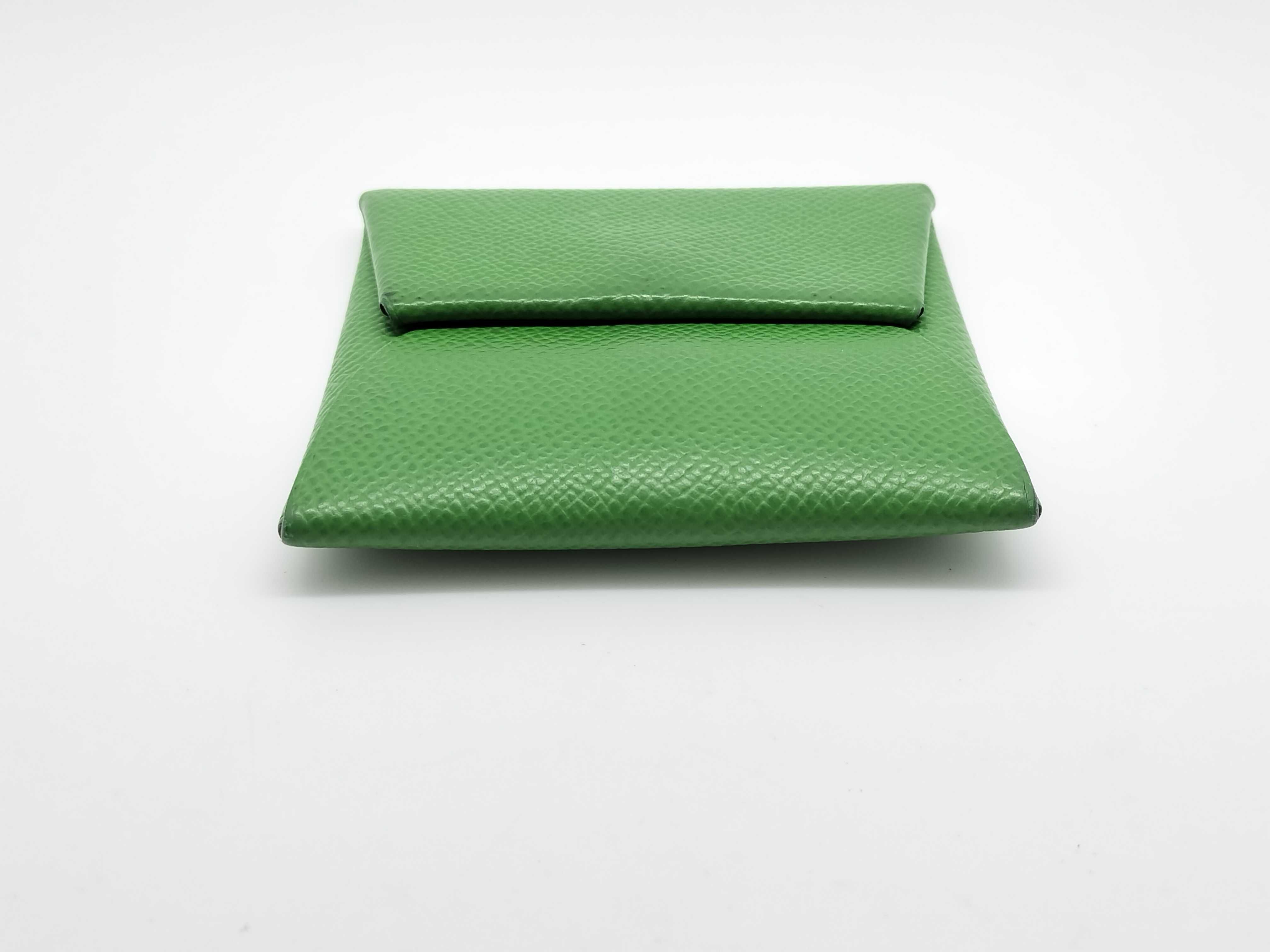 Bastia Wallet, Green, Stamp B, Coin Case — view 4