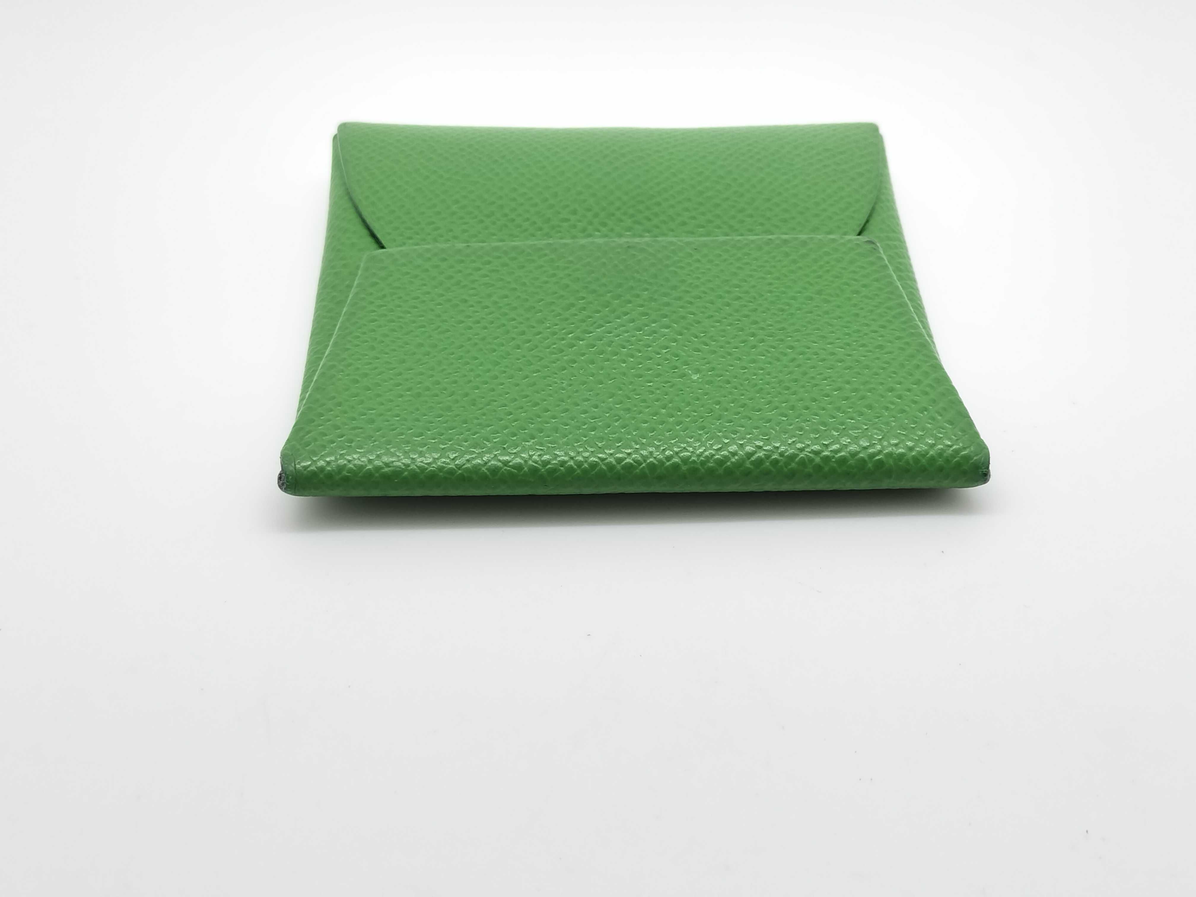 Bastia Wallet, Green, Stamp B, Coin Case — view 6