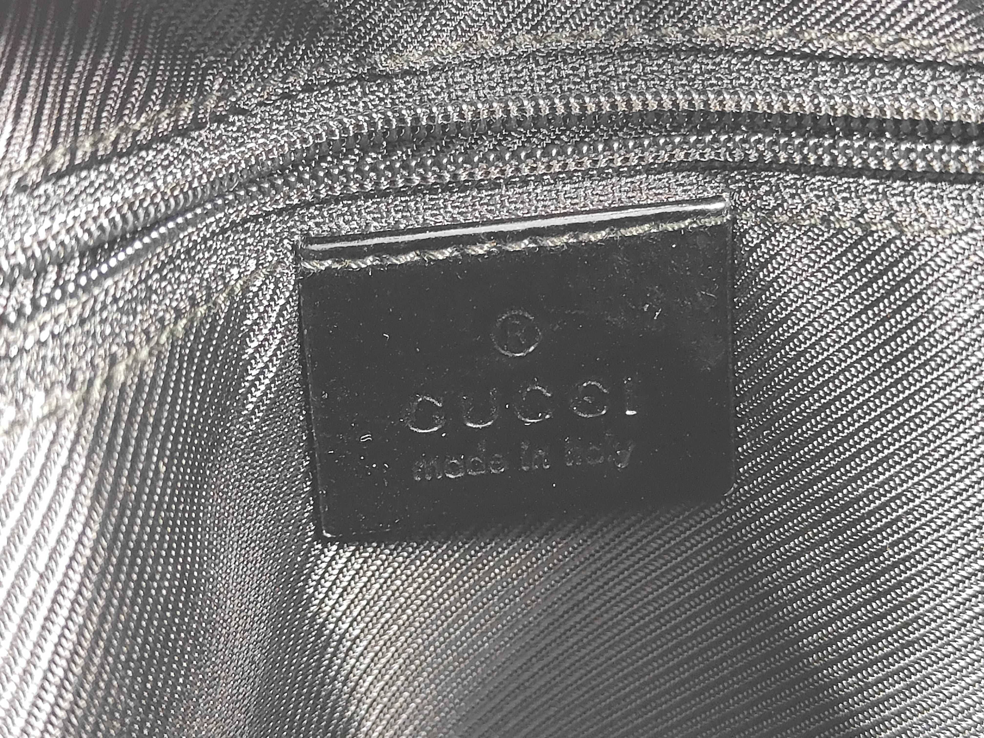 GG Canvas One-Shoulder Bag, Black Shoulder Bag — view 8