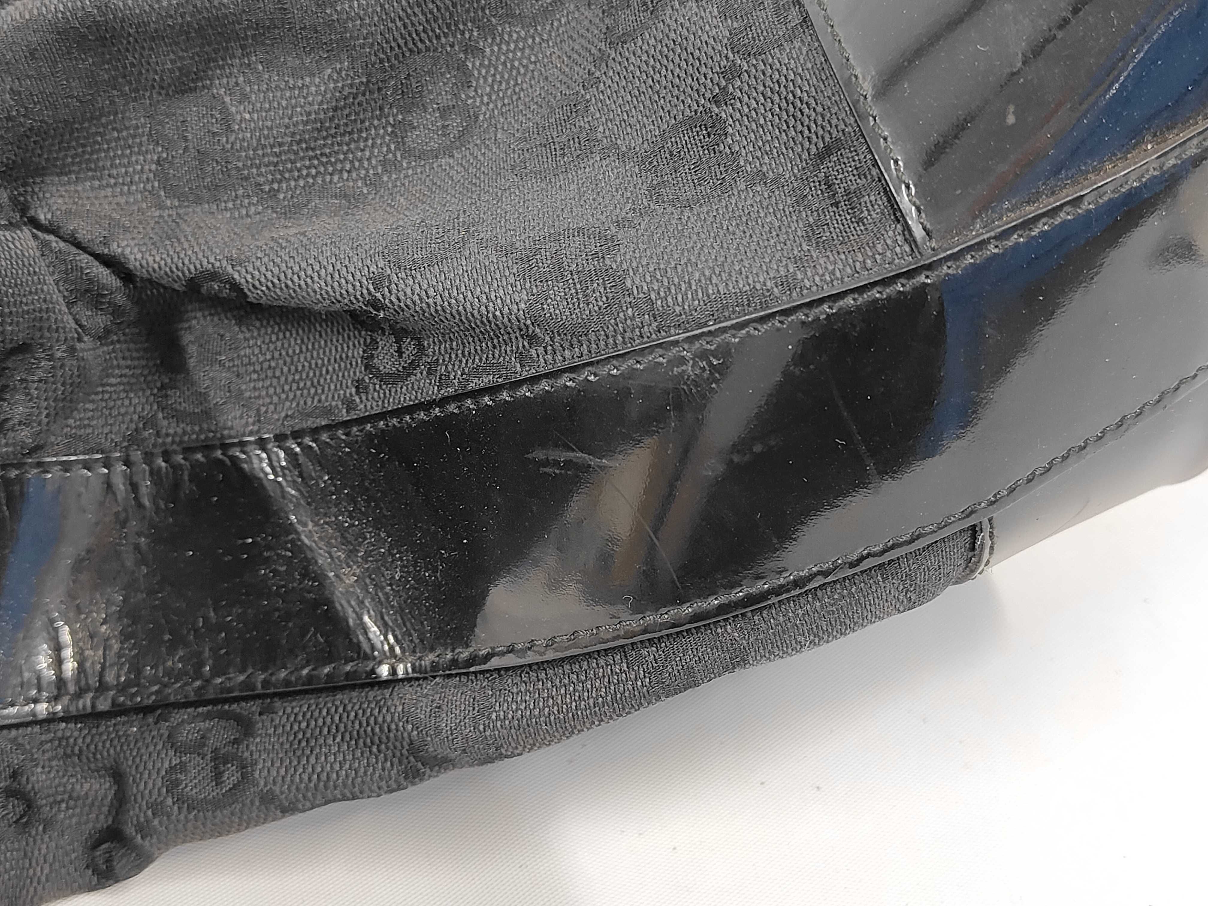 GG Canvas One-Shoulder Bag, Black Shoulder Bag — view 9