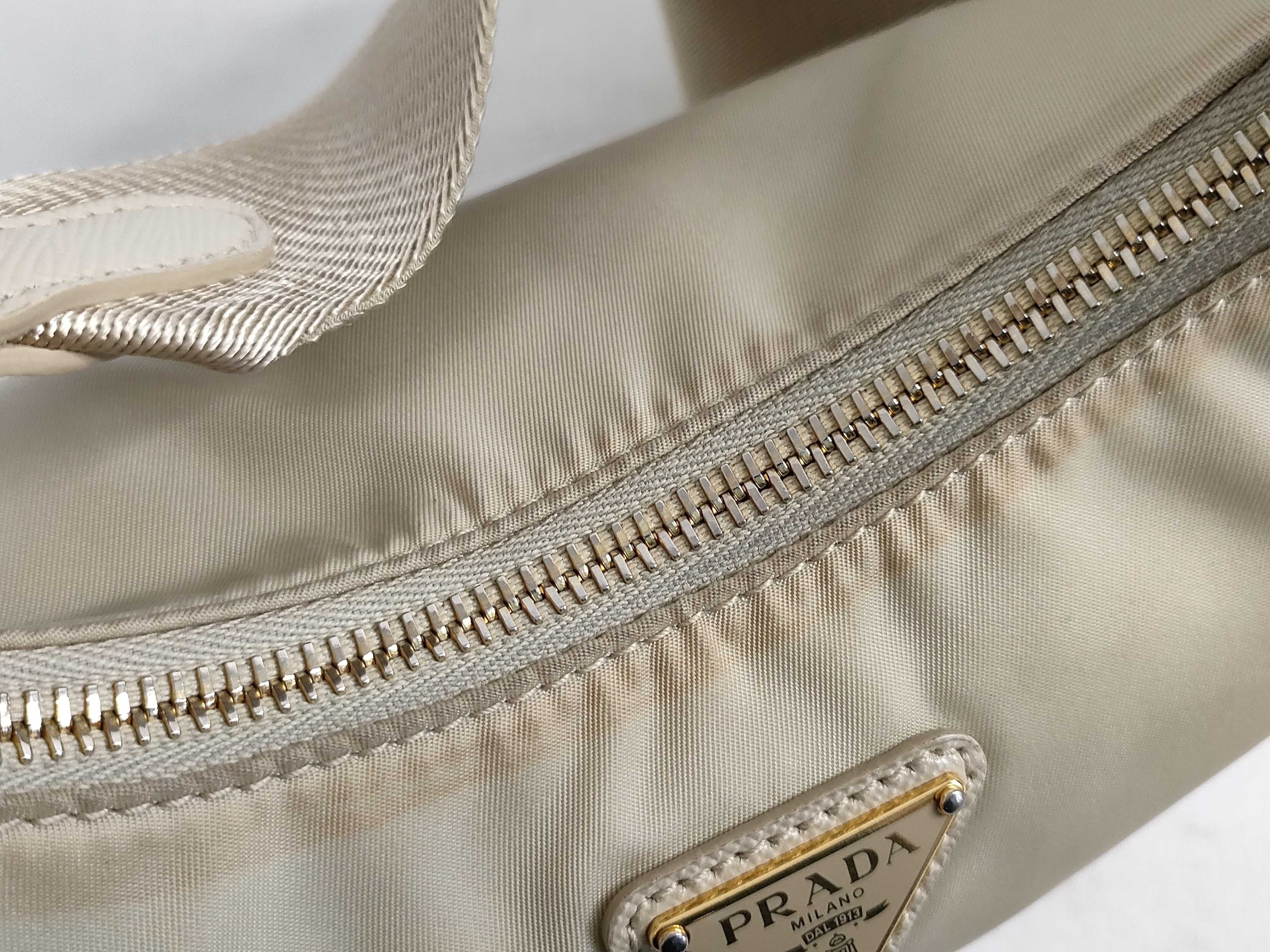 Nylon Triangle Logo Shoulder Bag — view 8