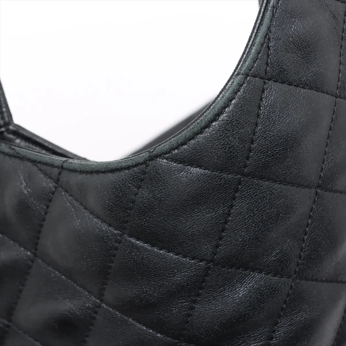 Icare Leather Tote Bag, Black, 698651 — view 13