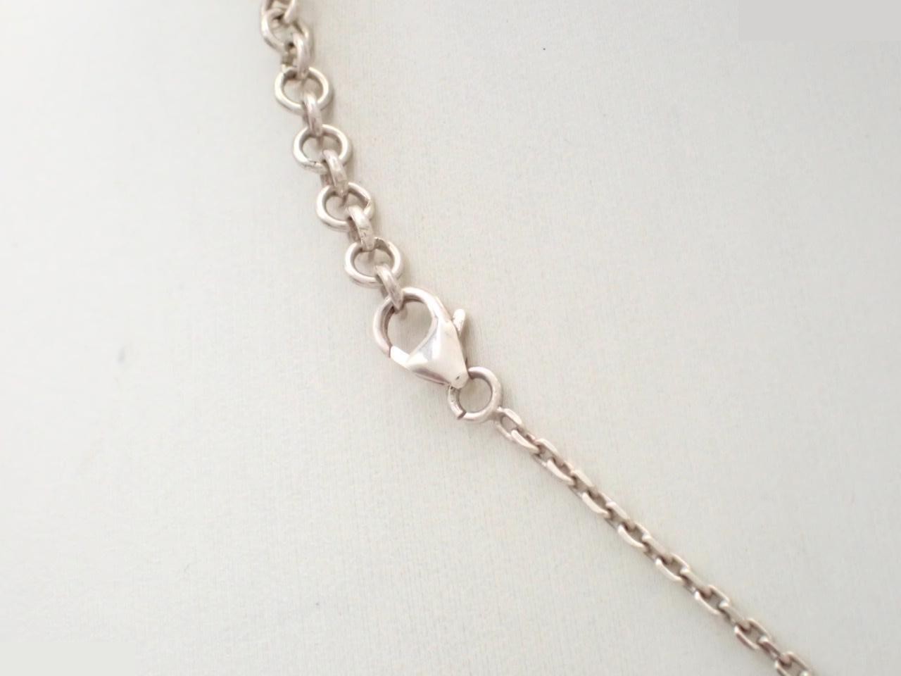 SV925 precious metal necklace/pendant, 5.8g, chain approximately 36cm — view 2