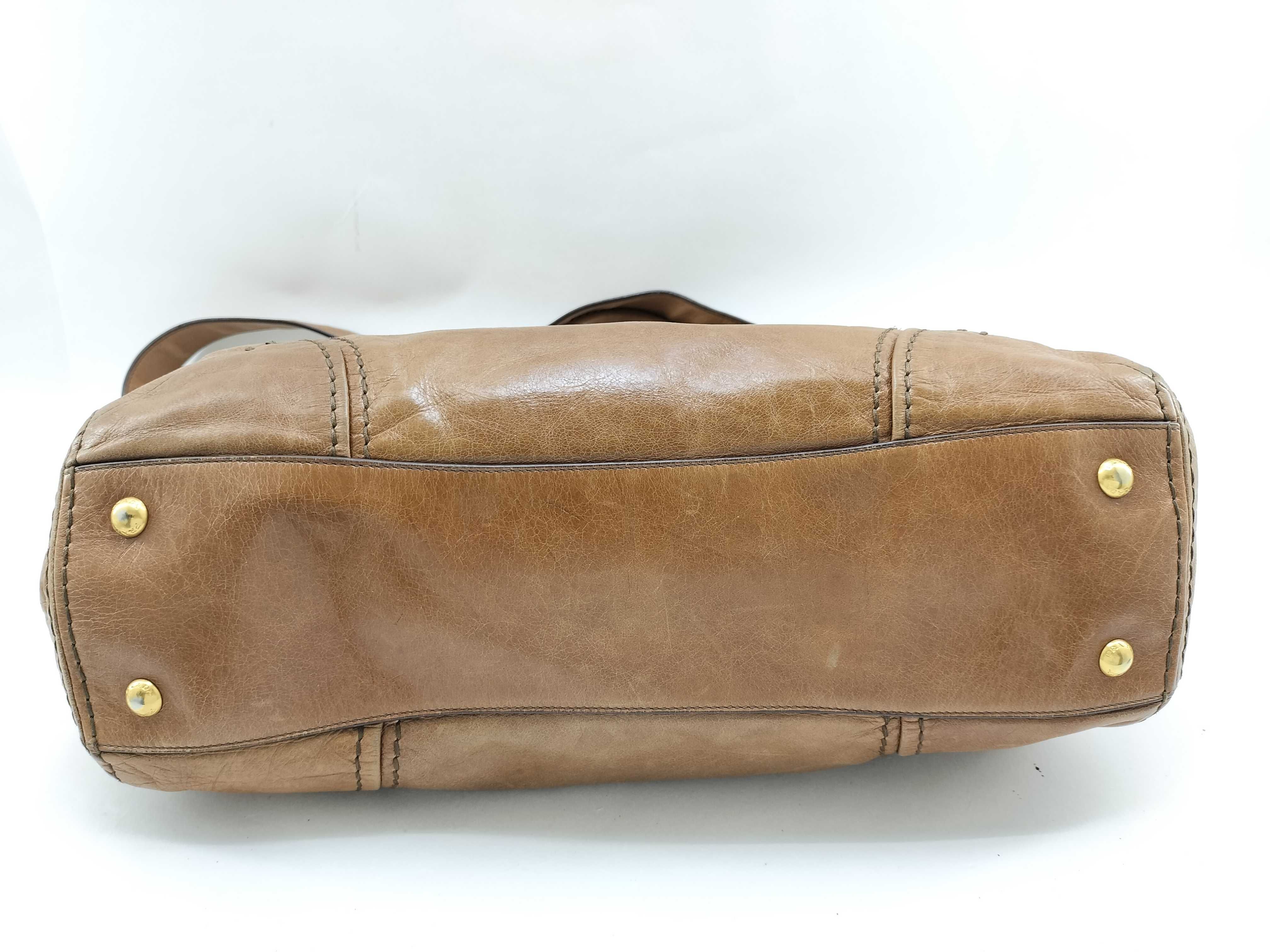 Vitello Shine Vintage 2-Way Tote Bag — view 8