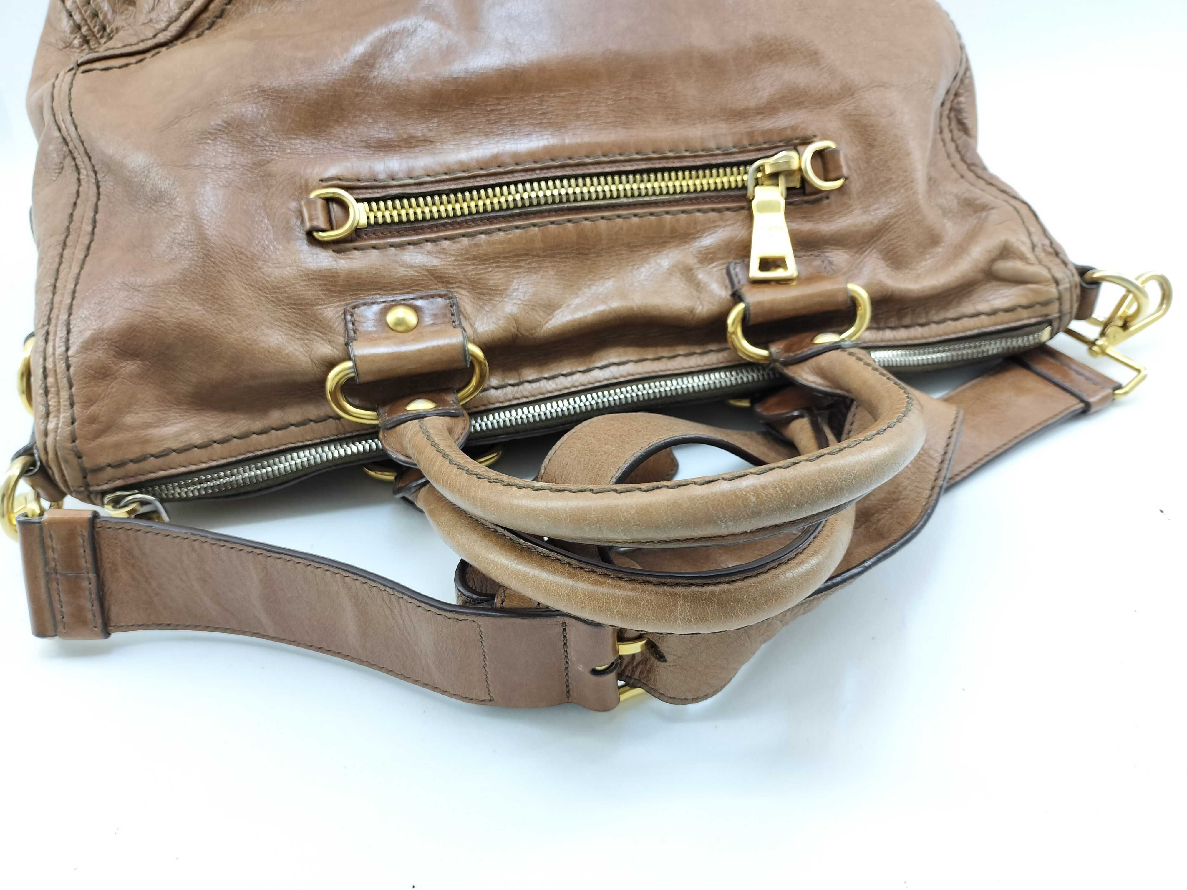 Vitello Shine Vintage 2-Way Tote Bag — view 10