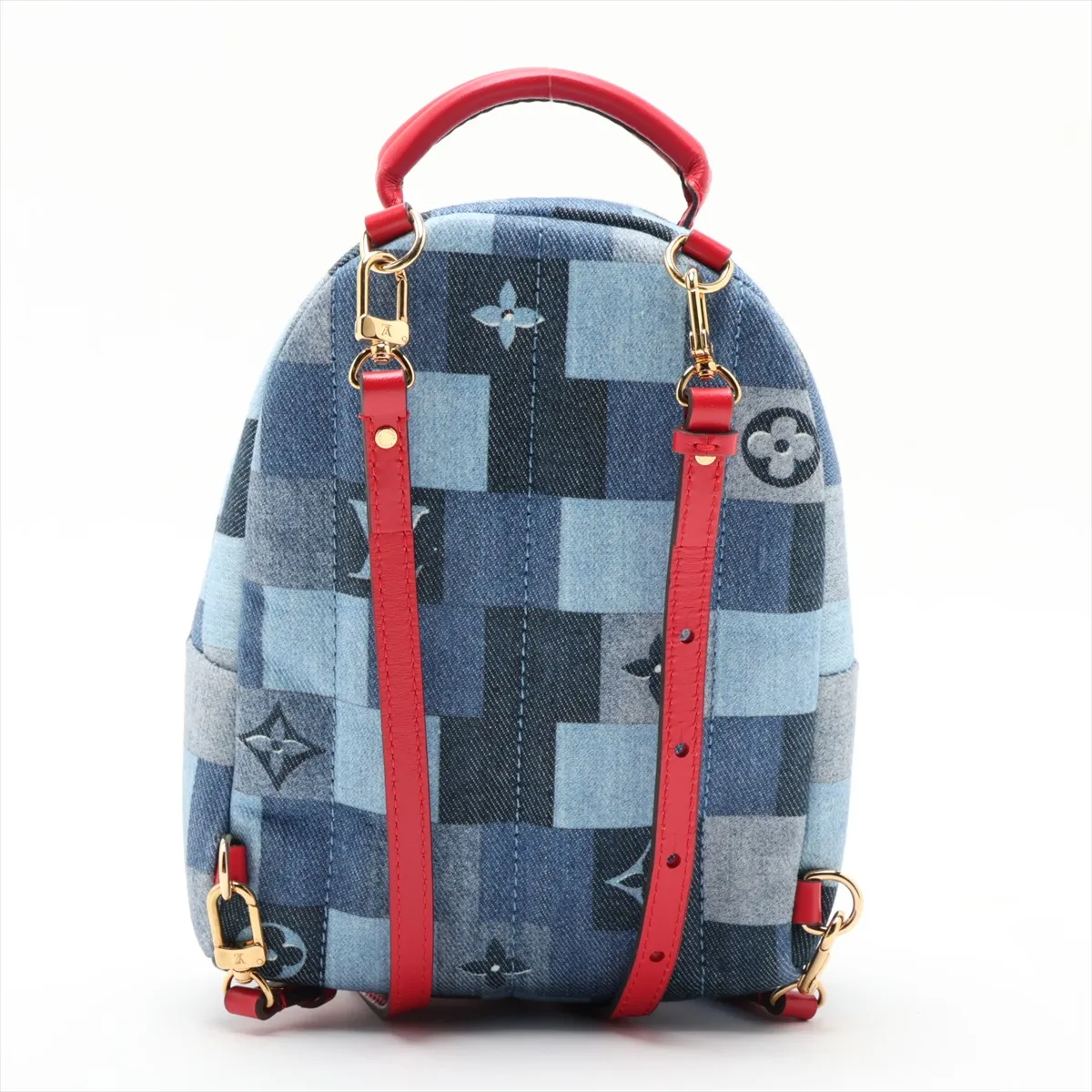 Monogram Denim Palm Springs Mini M45043 CA0220 Blue (RFID detected) — view 2
