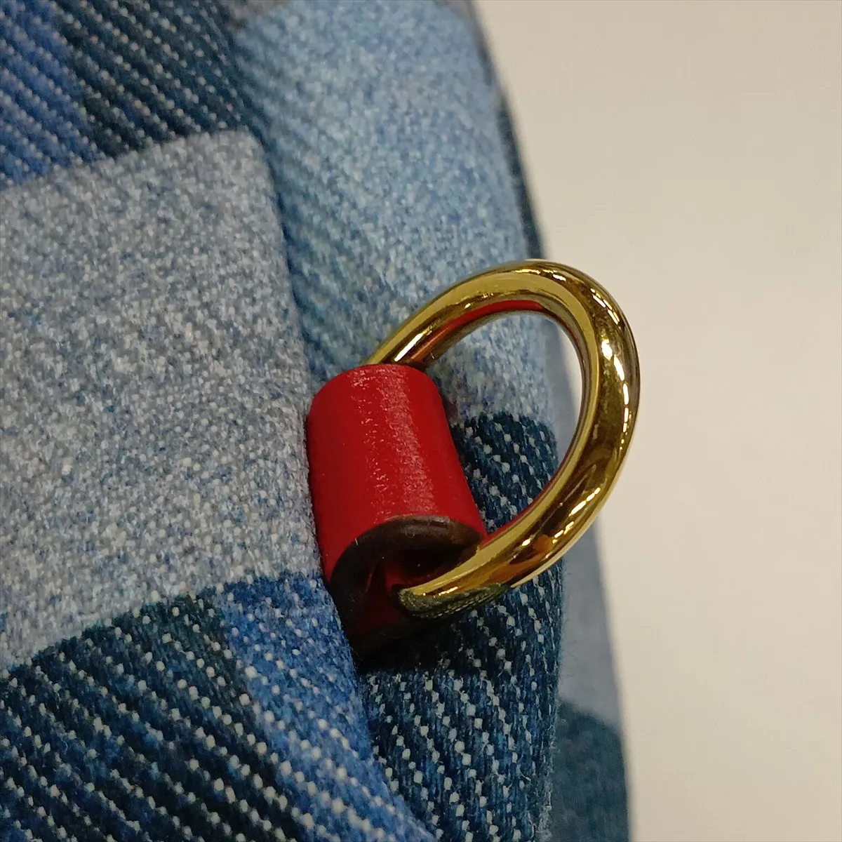 Monogram Denim Palm Springs Mini M45043 CA0220 Blue (RFID detected) — view 13