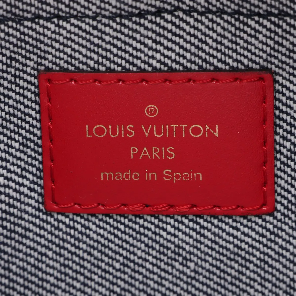 Monogram Denim Palm Springs Mini M45043 CA0220 Blue (RFID detected) — view 10