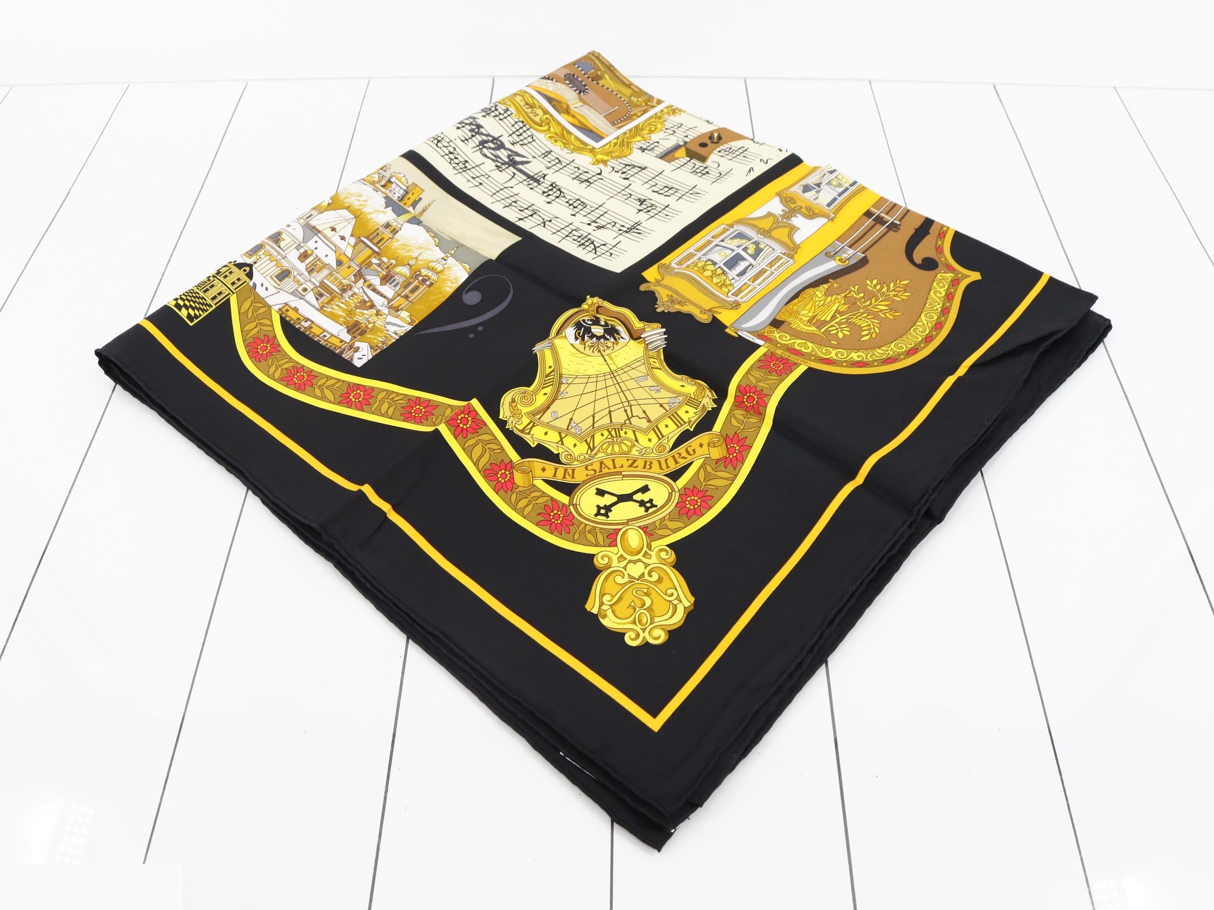 Carré 90, Salzburg, Silk Scarf — view 2