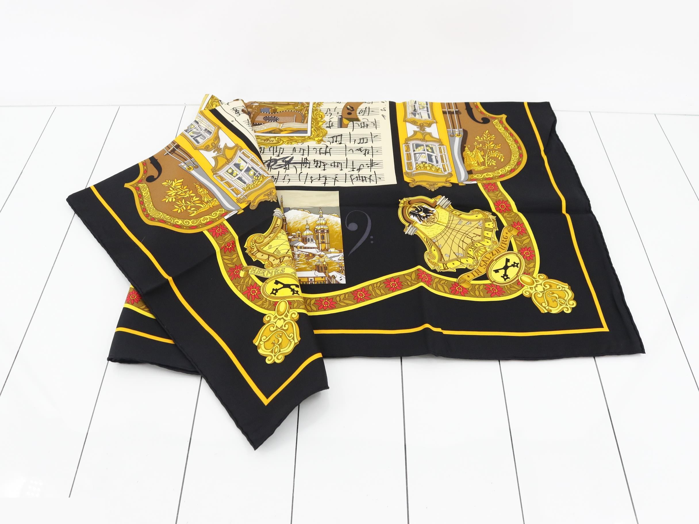 Carré 90, Salzburg, Silk Scarf — view 3
