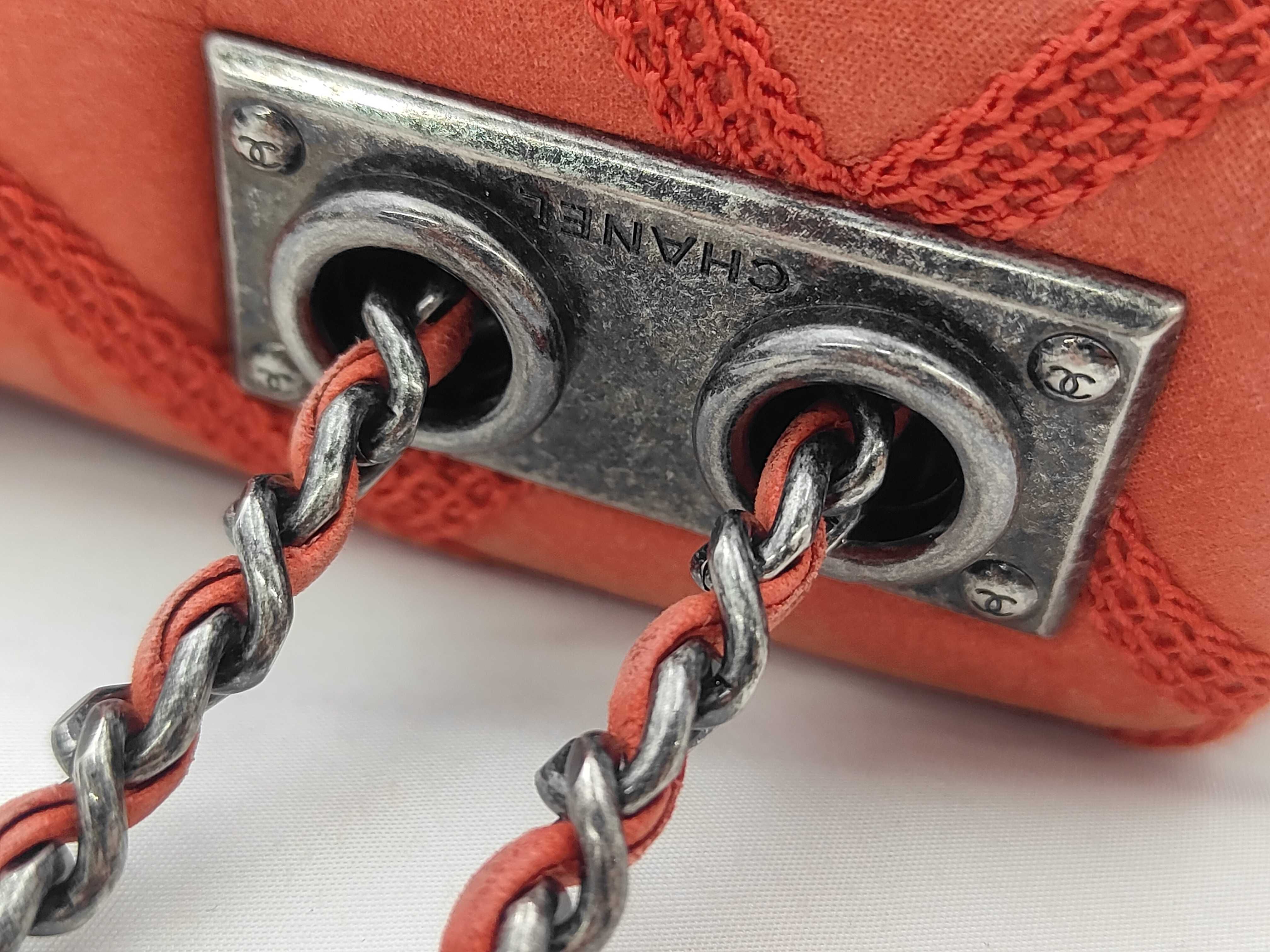 Ultra Stitch Red Shoulder Bag (Serial Number 17) — view 5