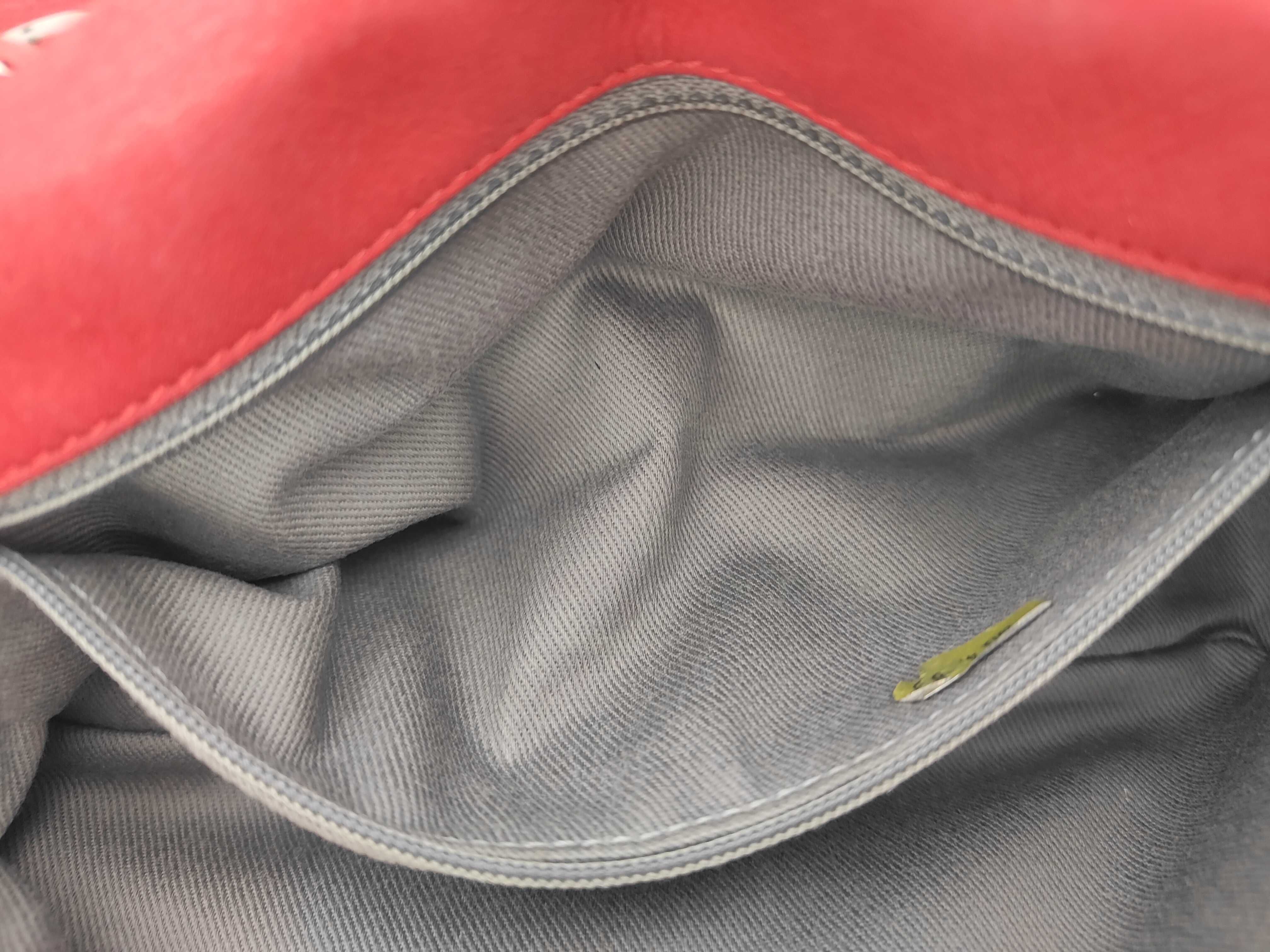 Ultra Stitch Red Shoulder Bag (Serial Number 17) — view 9