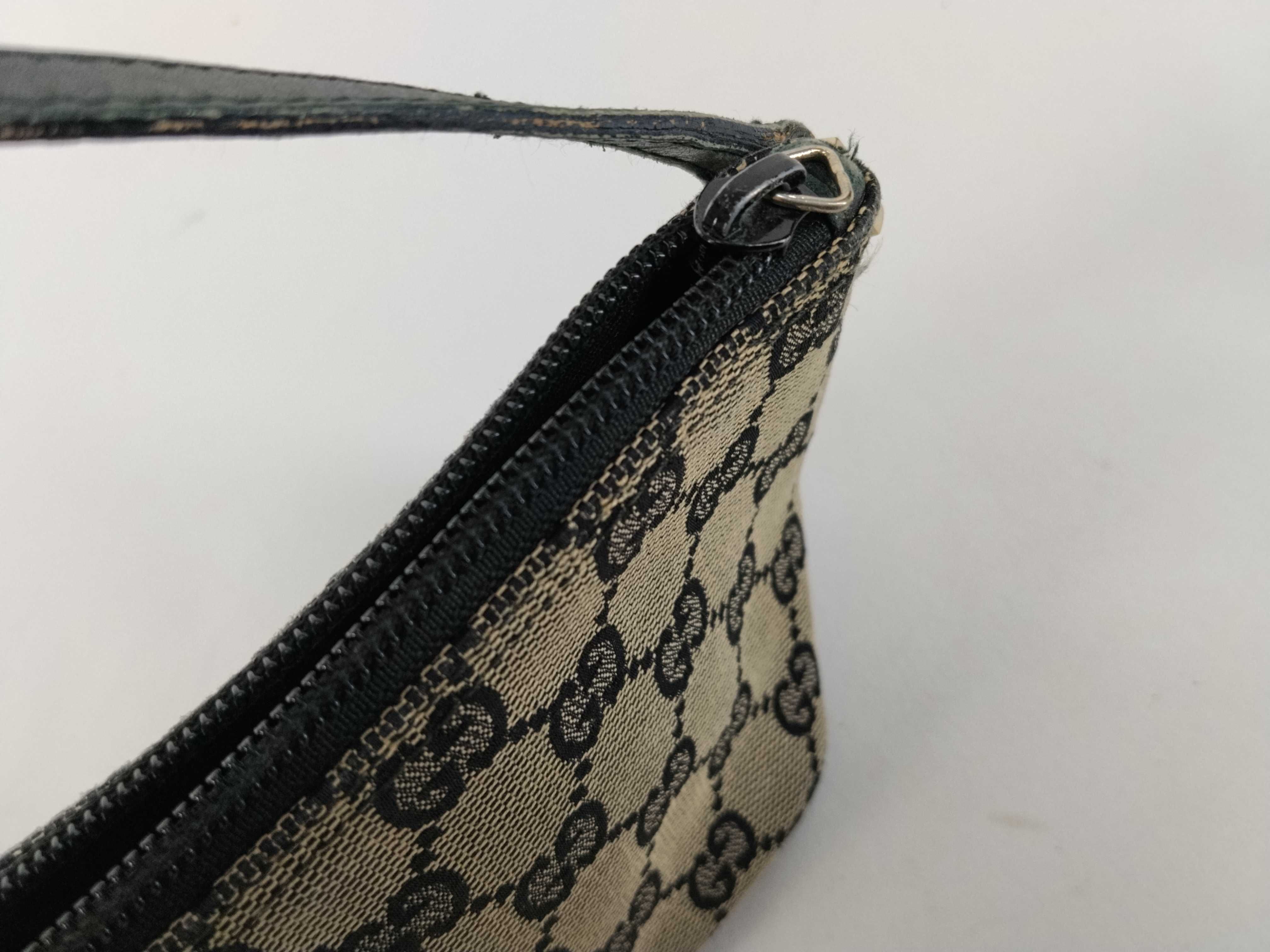 GG Canvas Handbag, Black — view 8