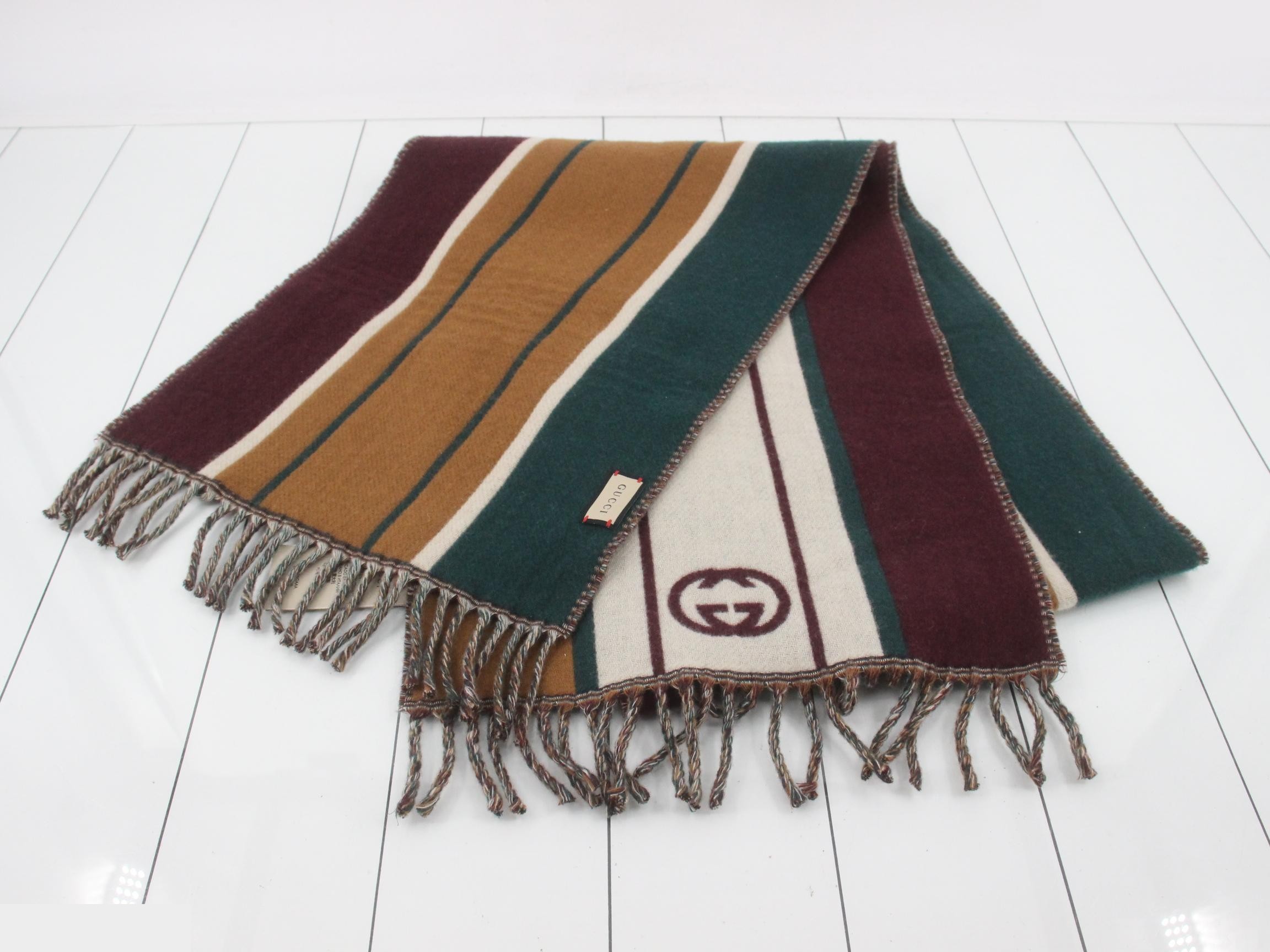 Tricolor muffler — view 2