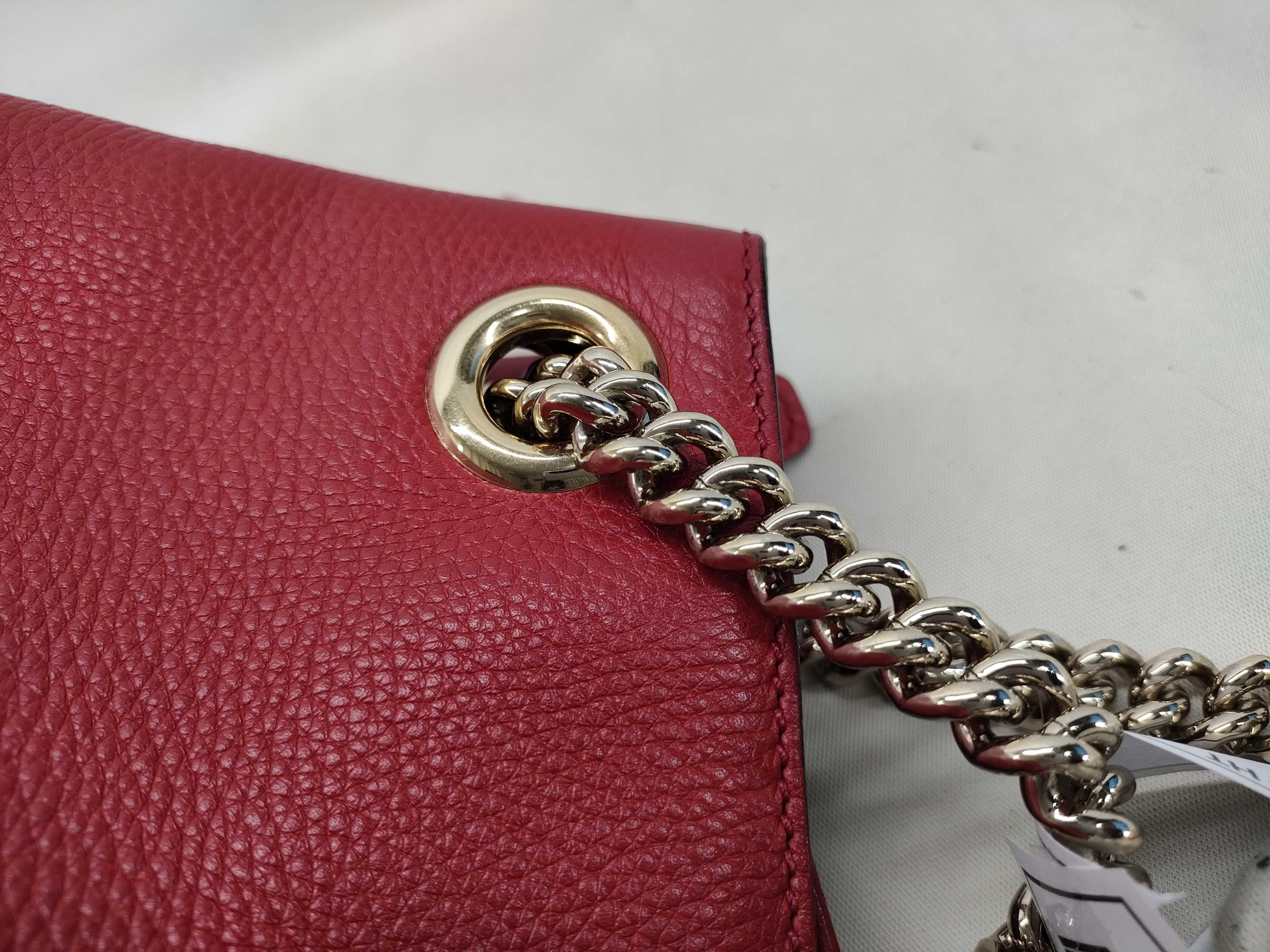 ID- Soho Leather Chain Tote Bag 308982 Handbag — view 7