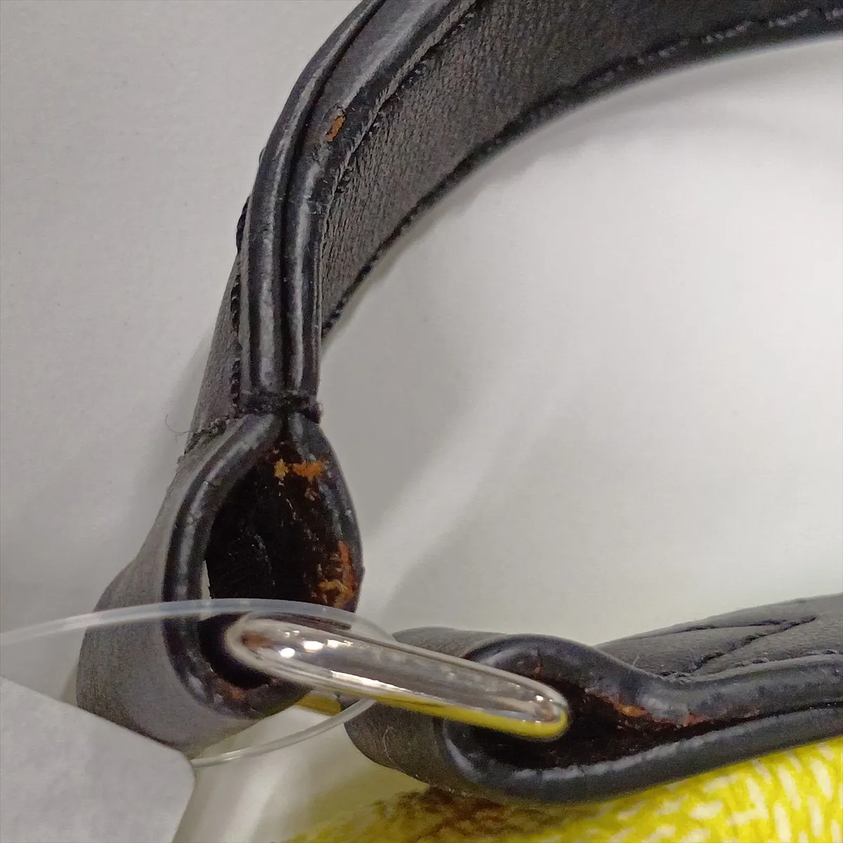 Damier Stripe Sac Marin Messenger Bag M59920 Green x Yellow (RFID detected) — view 12