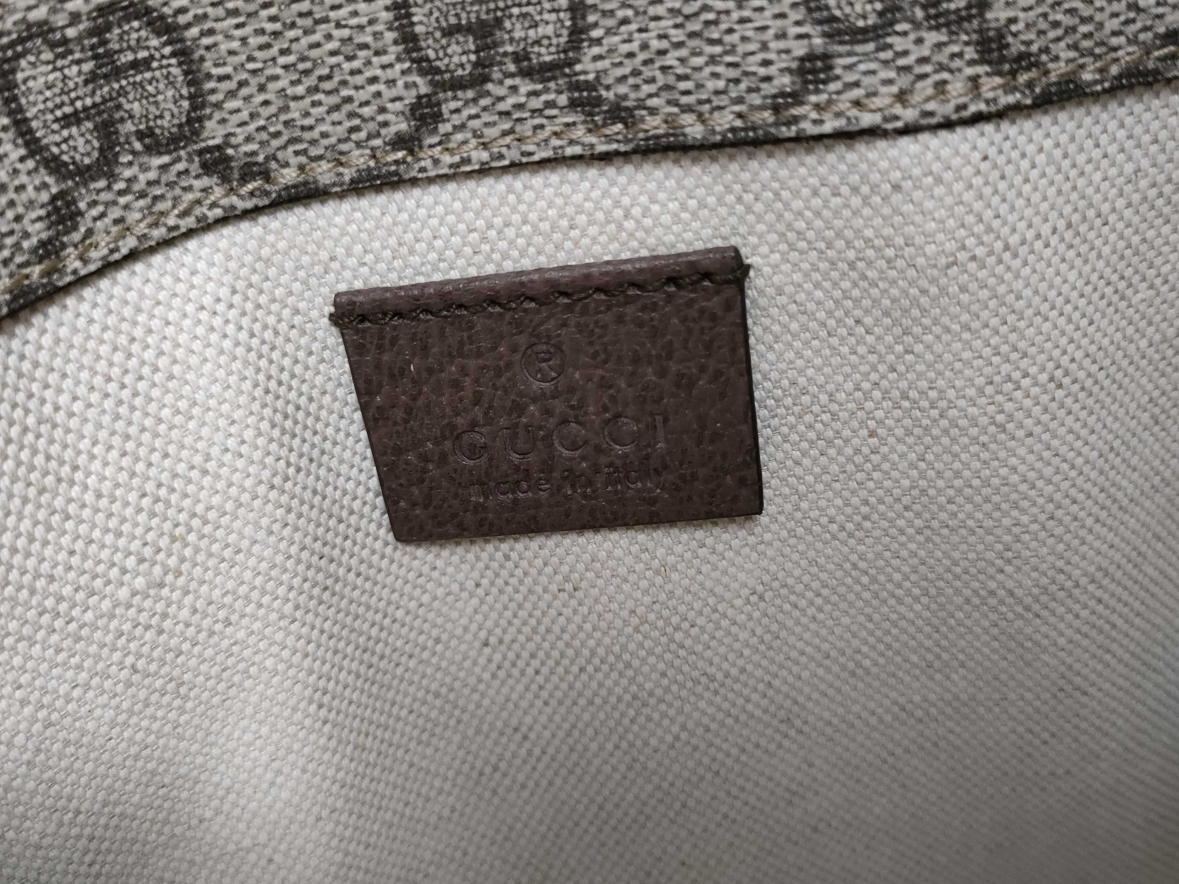 GG Supreme ID- Canvas Supreme Tiger 25cm Shoulder Bag GHW — view 11