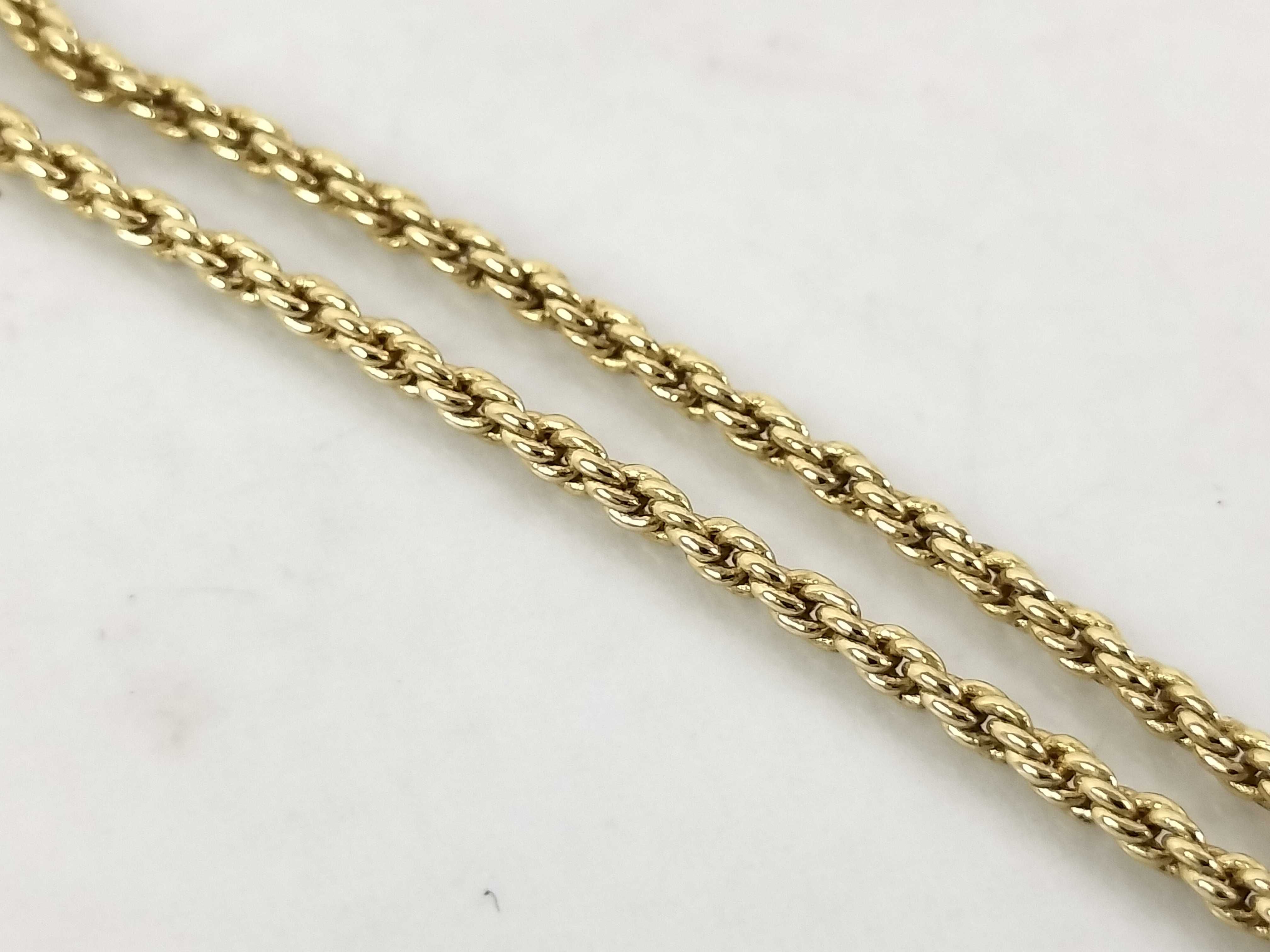 Gold Logo Necklace — view 6