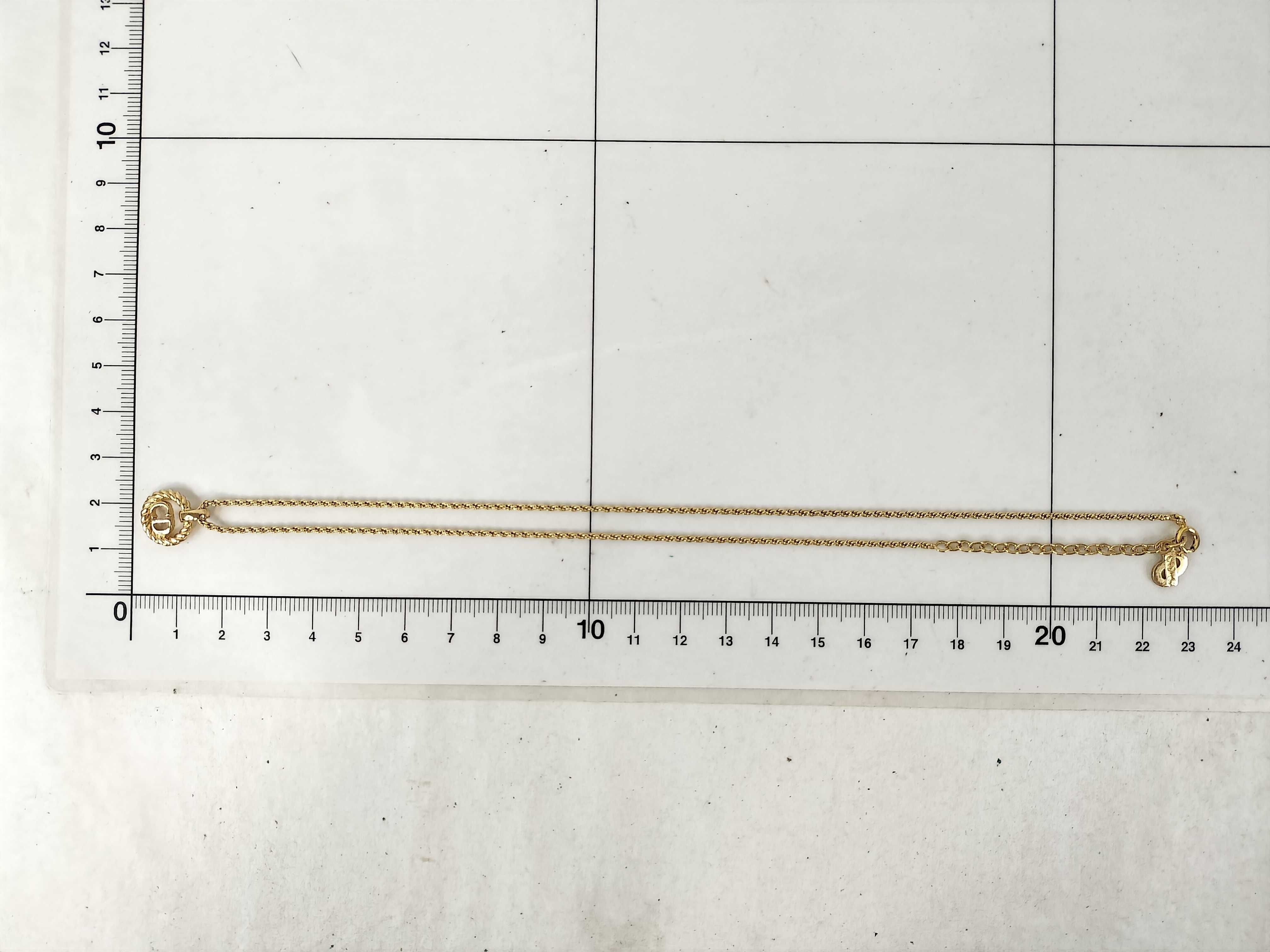 Gold Logo Necklace — view 10