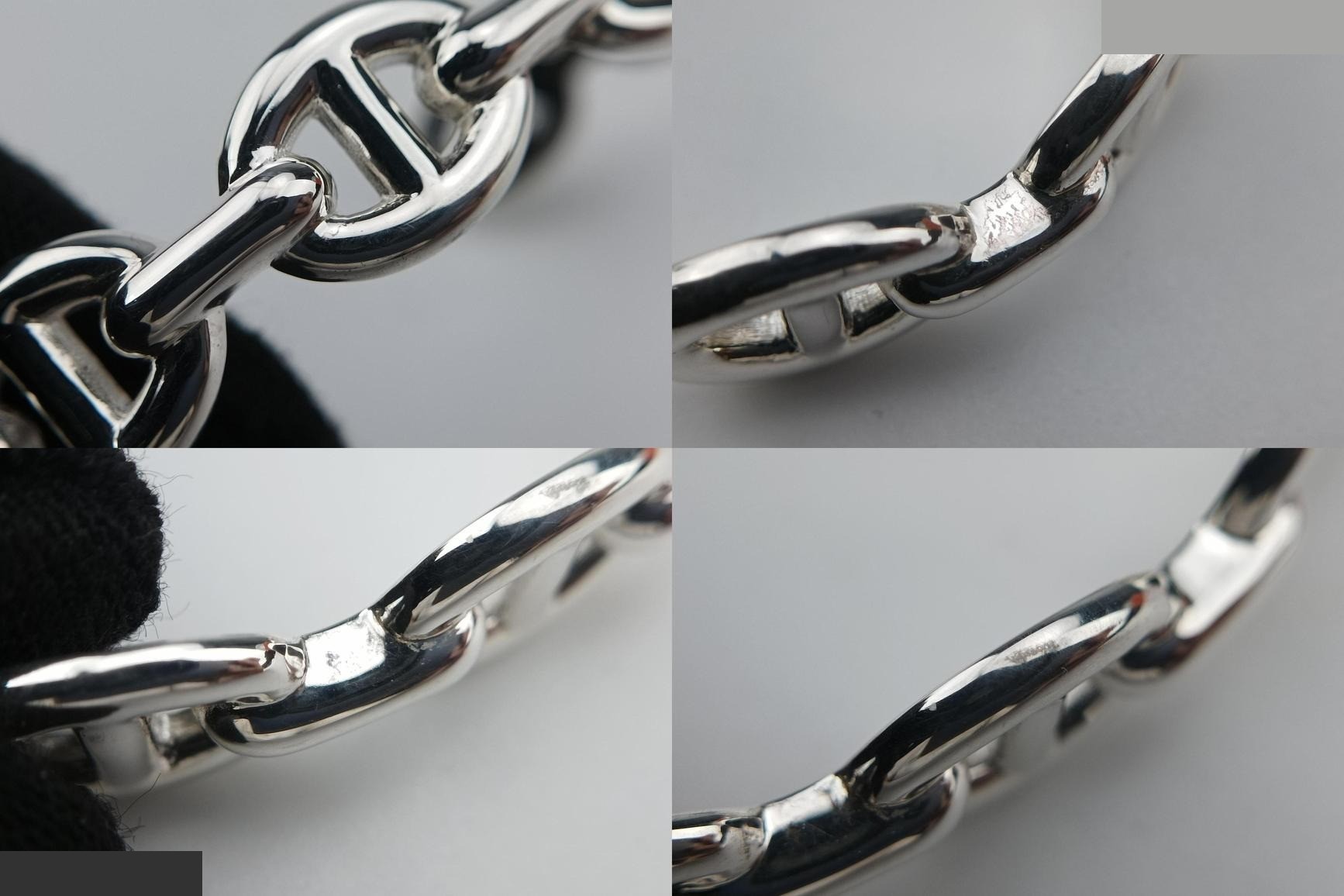 Chaine d'Ancre Enchainée, Ag925/21.4g, Silver, Wrist circumference approx. 16cm — view 8