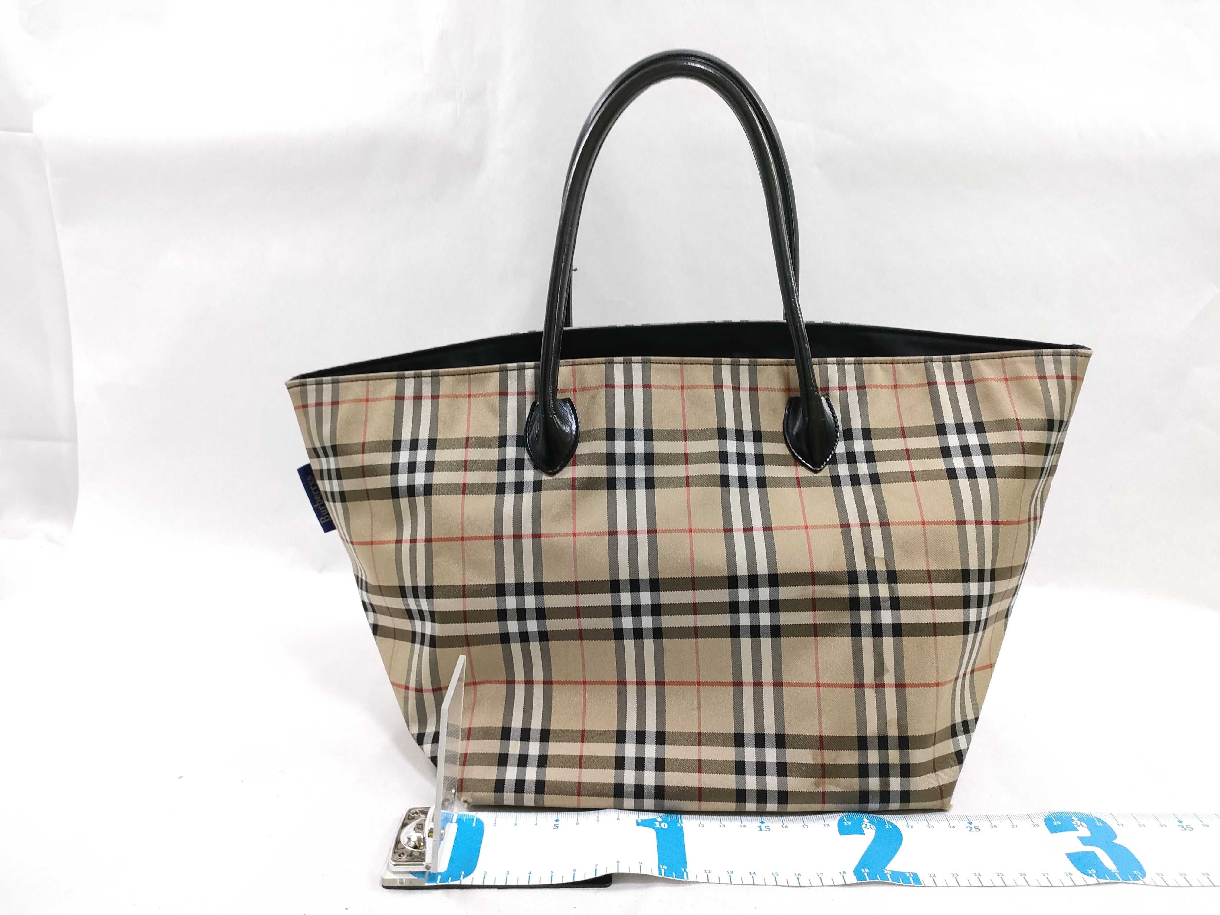 Nova Check Pattern Tote Bag — view 2