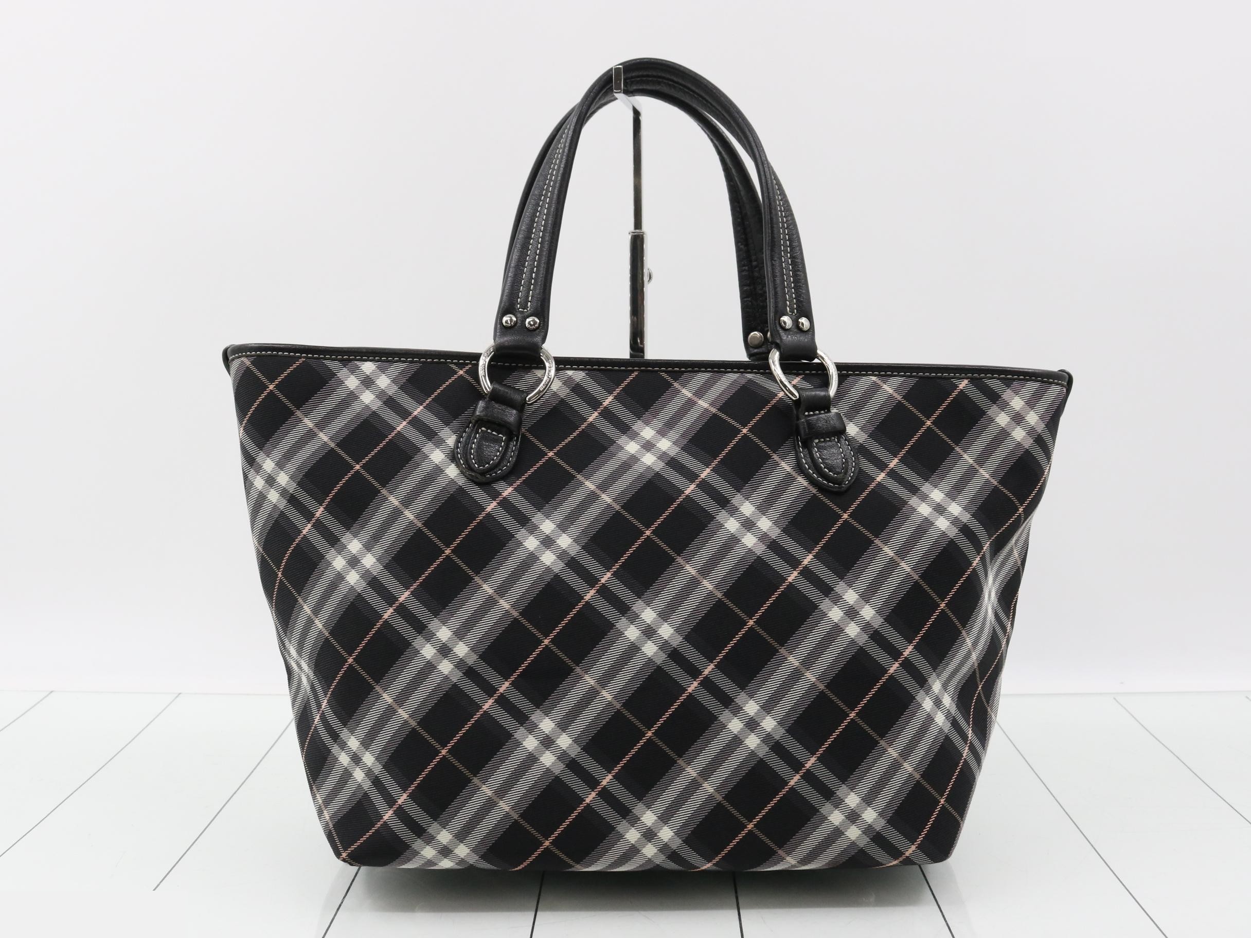Nova Check Tote Bag — view 2